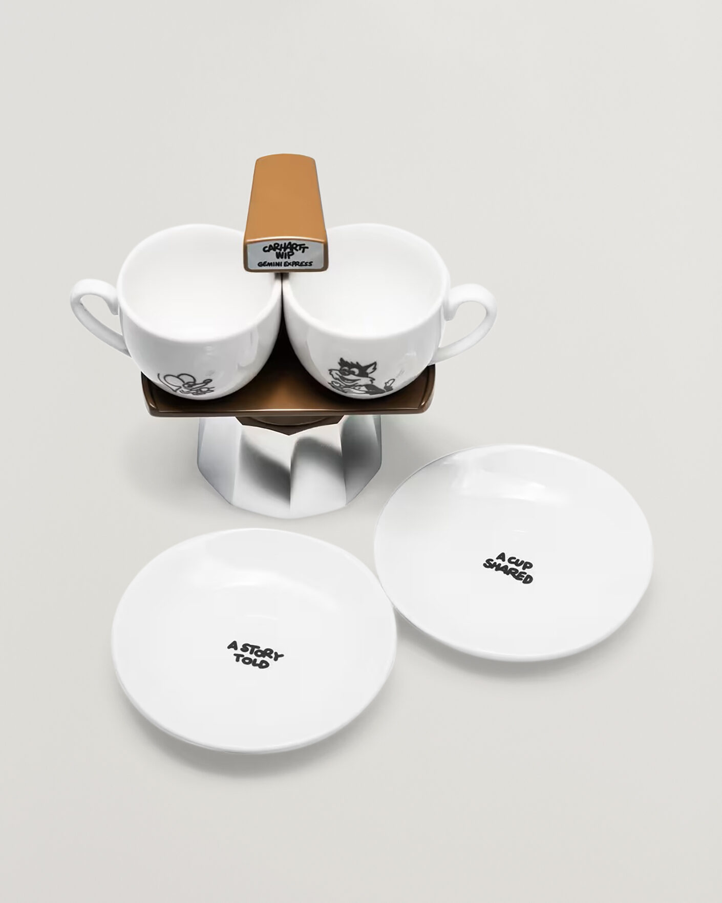 Herr | Till hemmet | Carhartt WIP | Gemini Express Coffee Break Espresso Maker Brown