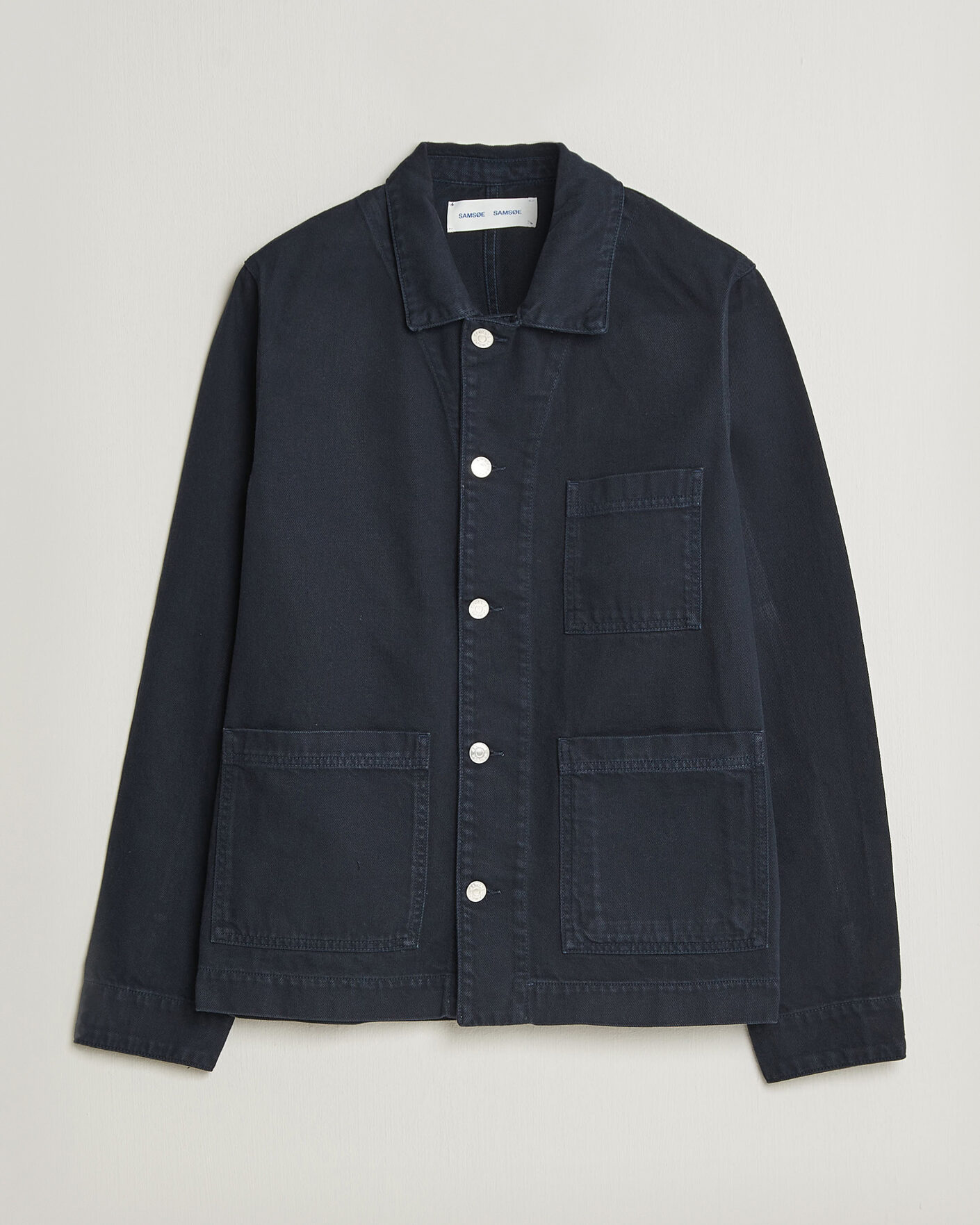 Herr | Skjortor | Samsøe Samsøe | New Worker Overshirt Salute Navy