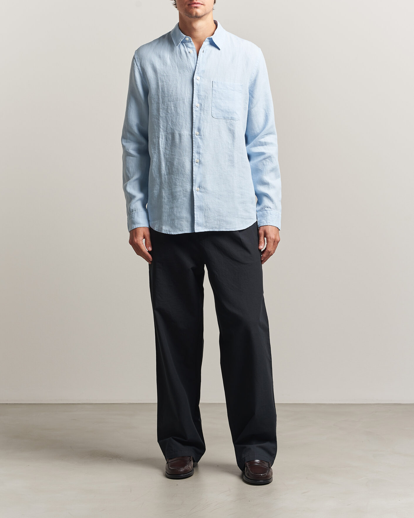 Herr | Skjortor | Samsøe Samsøe | Liam Linen Shirt Windsurfer