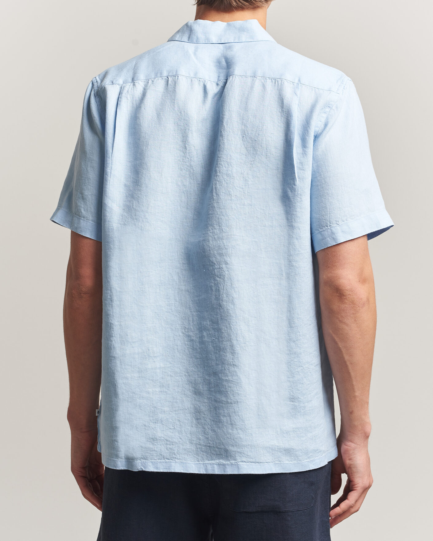 Herr | Skjortor | Samsøe Samsøe | Avan Linen Short Sleeve Shirt Windsurfer