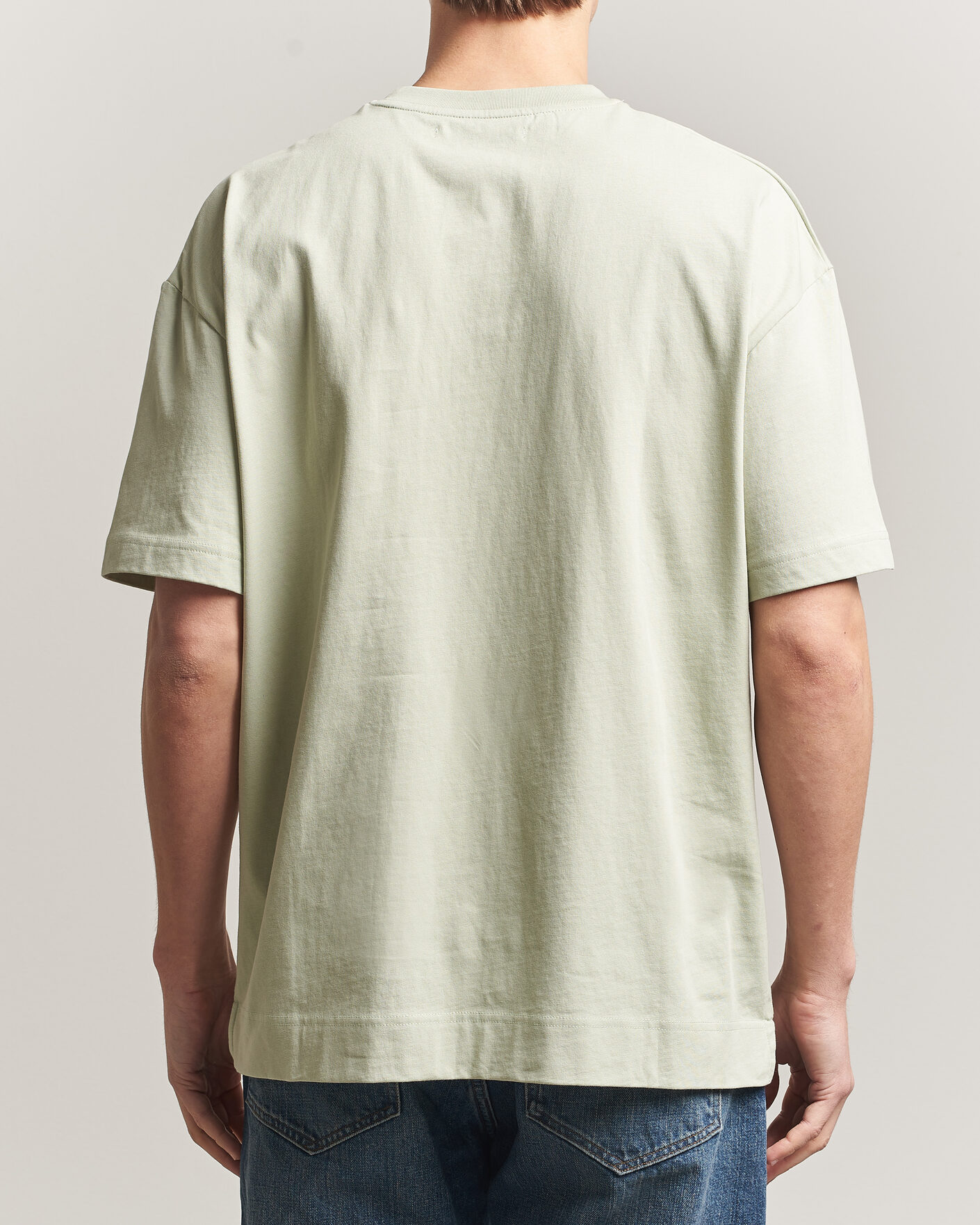 Herr | T-Shirts | Samsøe Samsøe | Joel Organic Cotton T-Shirt Desert Sage