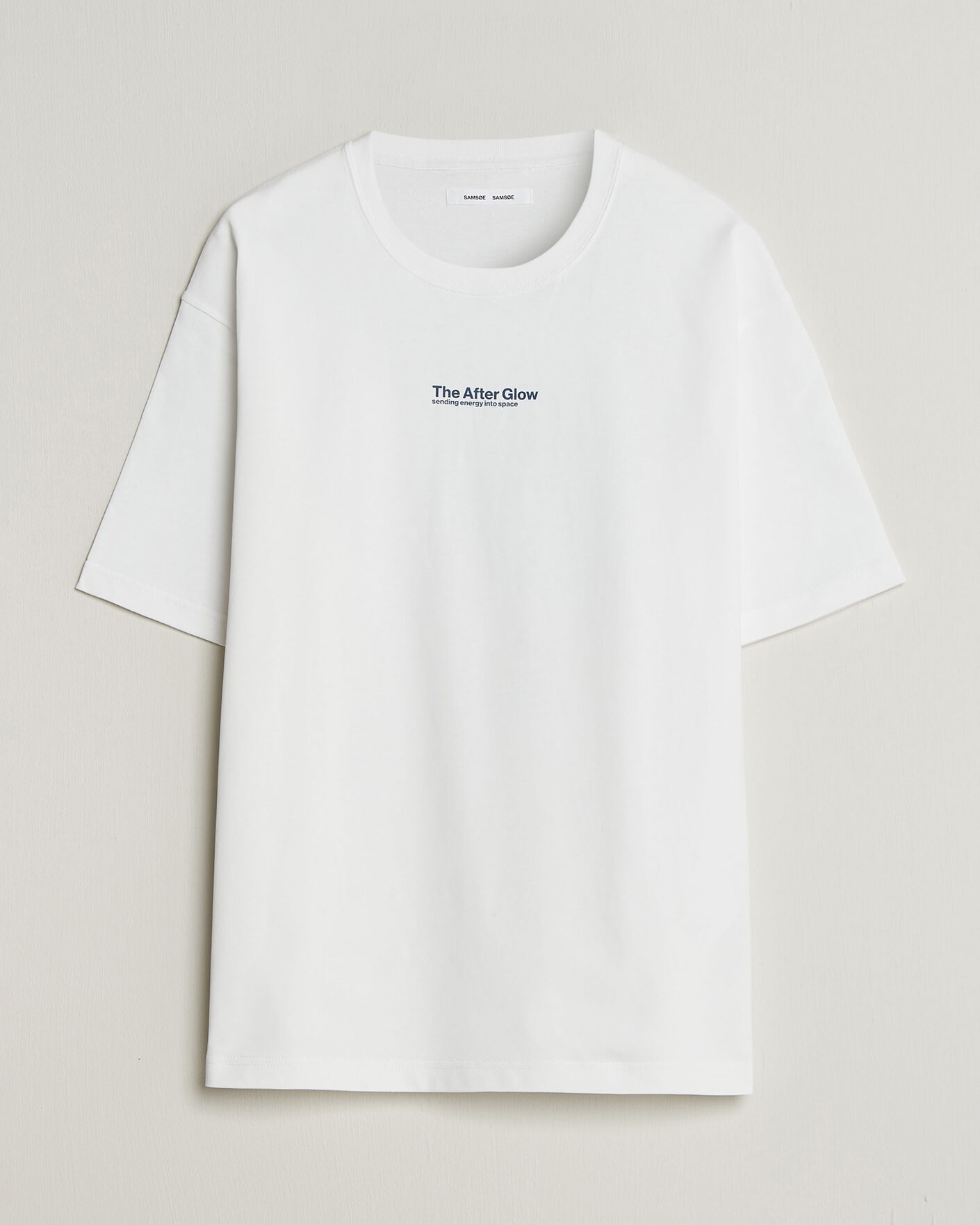 Herr | T-Shirts | Samsøe Samsøe | Uni Printed T-shirt White