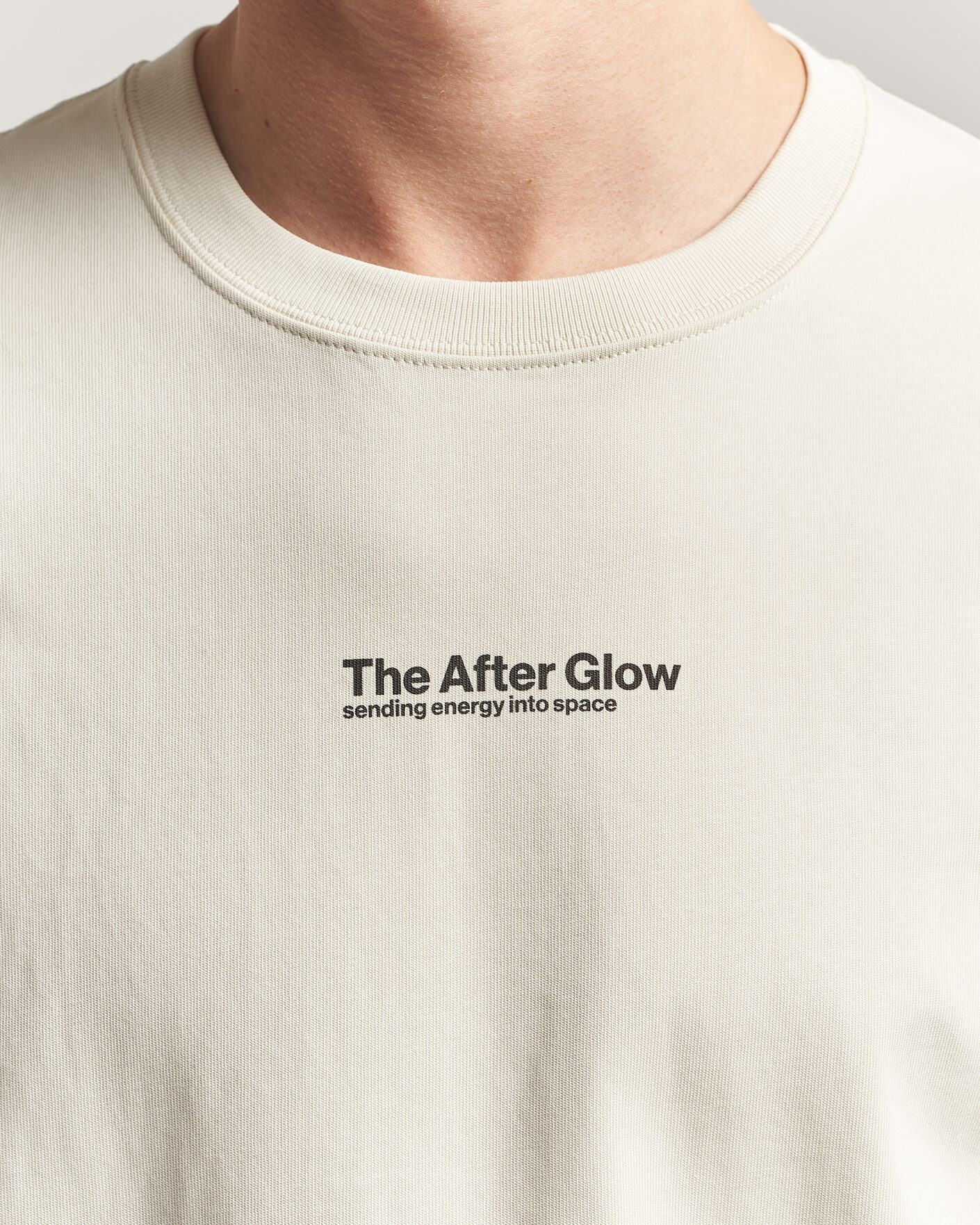 Herr | T-Shirts | Samsøe Samsøe | Uni Printed T-shirt Beige