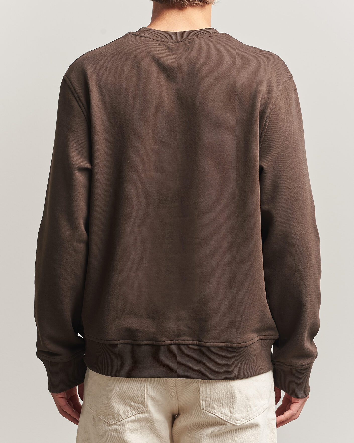 Herr | Tröjor | Samsøe Samsøe | Joel Organic Cotton Sweatshirt Turkish Coffee