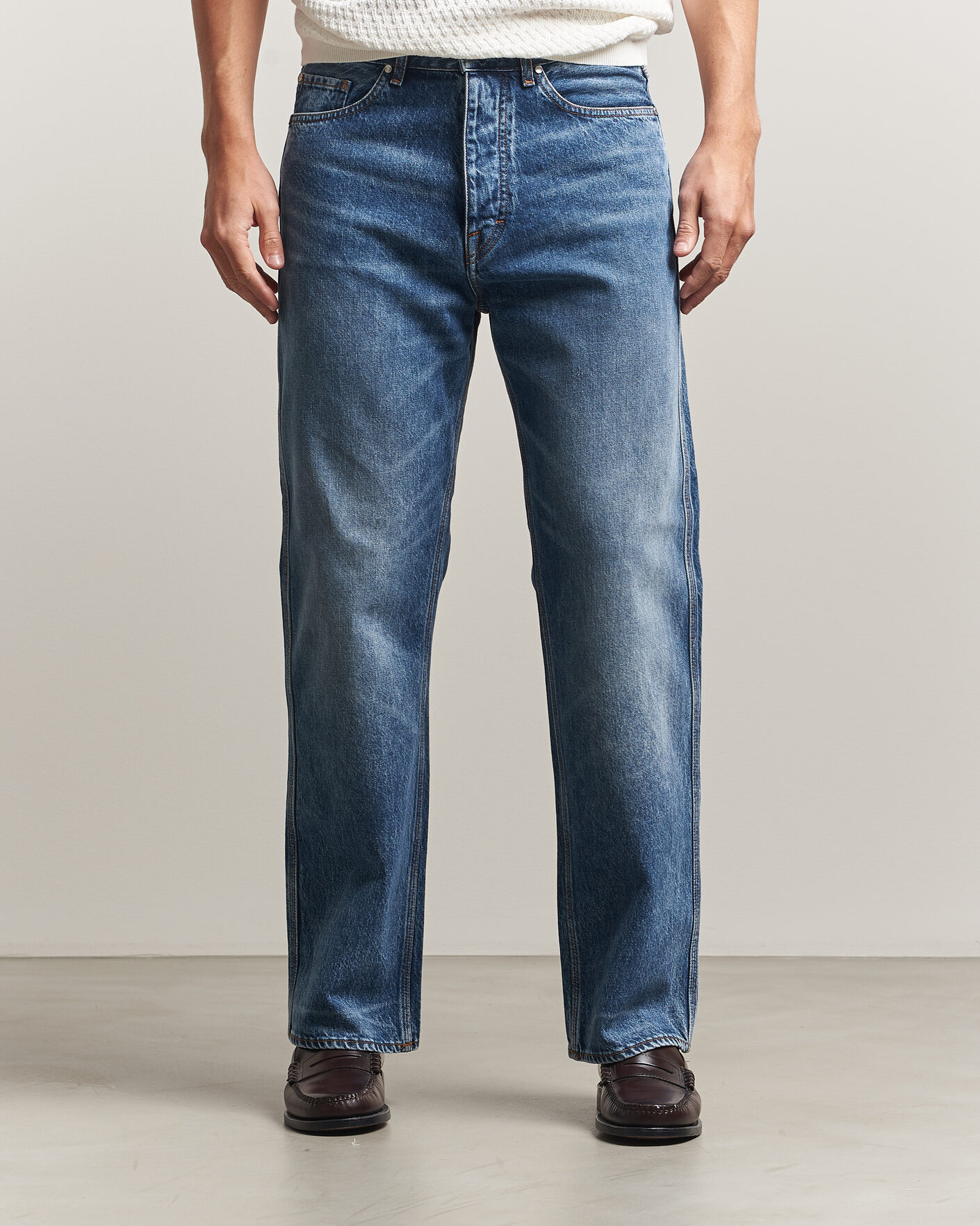 Herr | Jeans | Tiger of Sweden | Dash Jeans Medium Blue