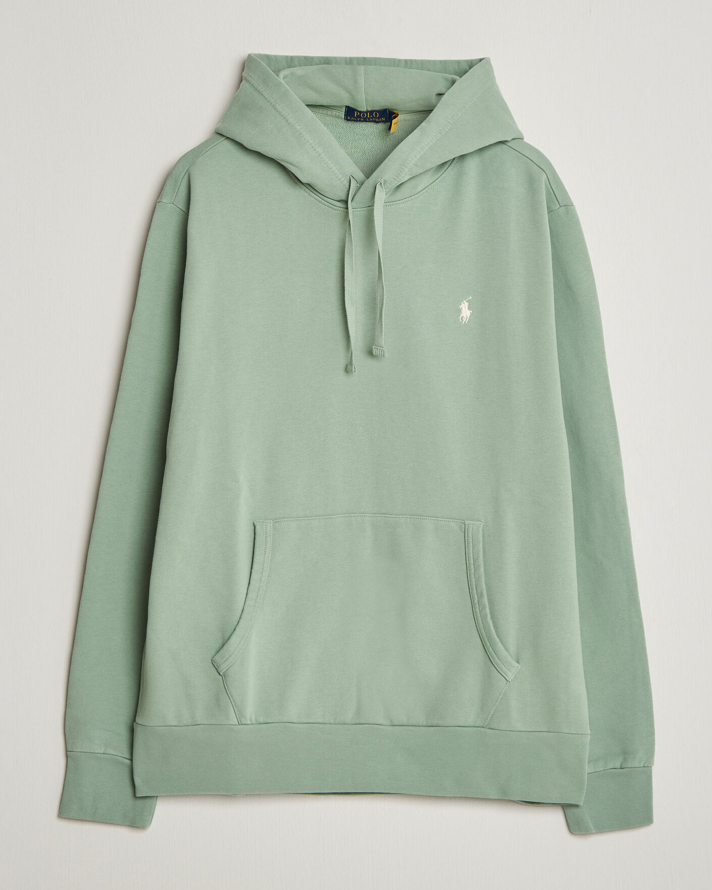 Herr | Tröjor | Polo Ralph Lauren | Loopback Terry Hood Light Green