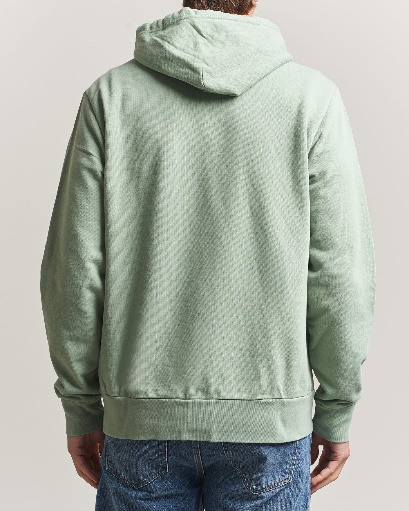 Herr | Tröjor | Polo Ralph Lauren | Loopback Terry Hood Light Green