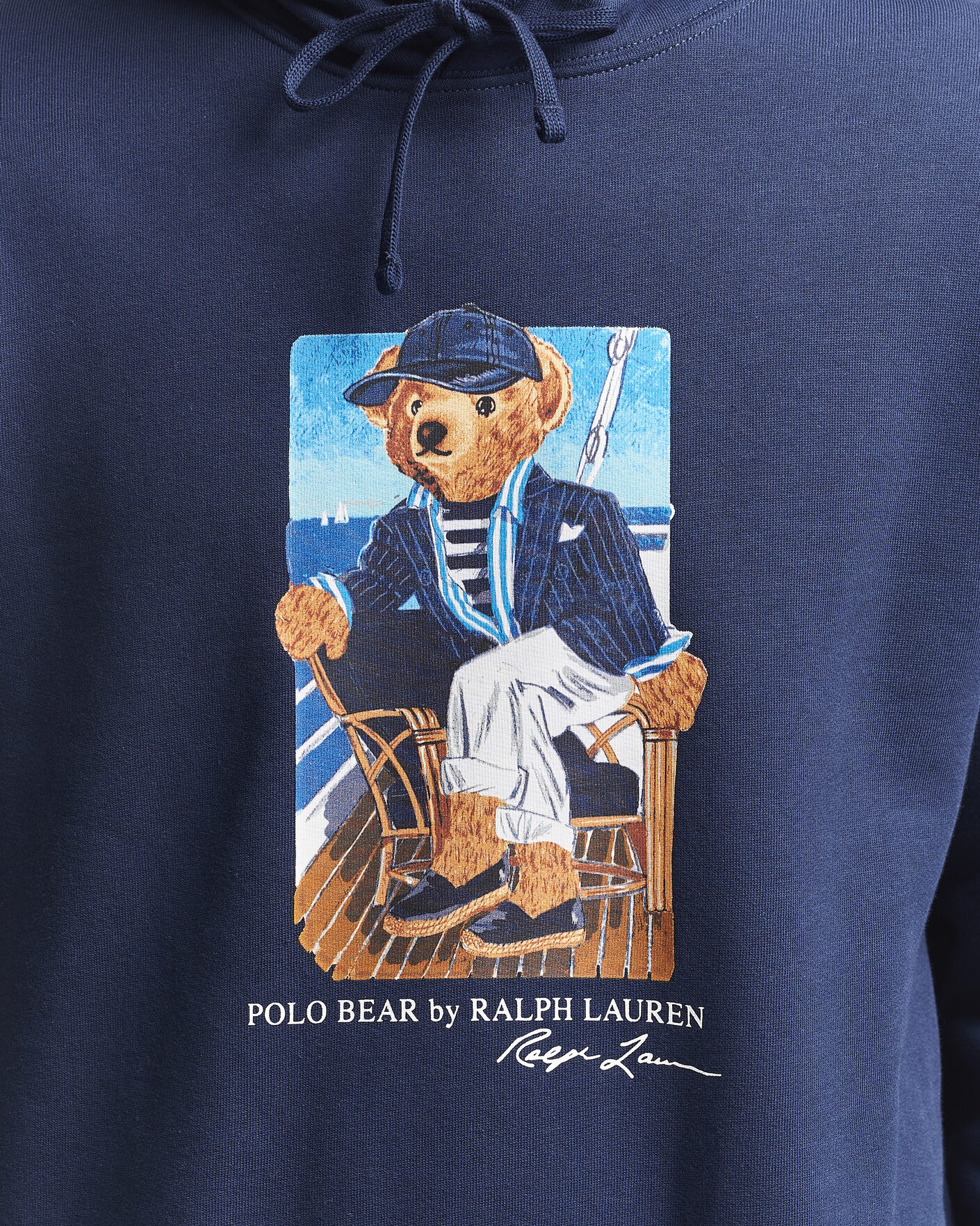 Herr | Tröjor | Polo Ralph Lauren | Newport Bear Hoodie Navy