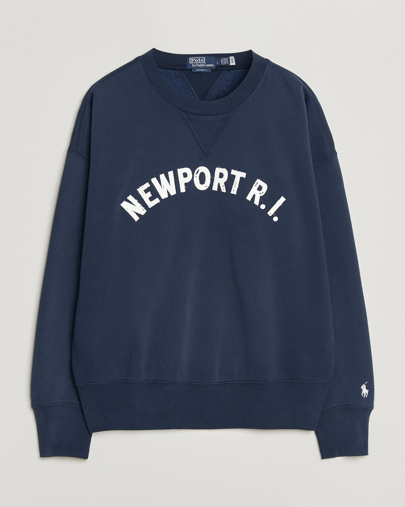 Herr | Tröjor | Polo Ralph Lauren | RL Printed Sweatshirt Newport Navy