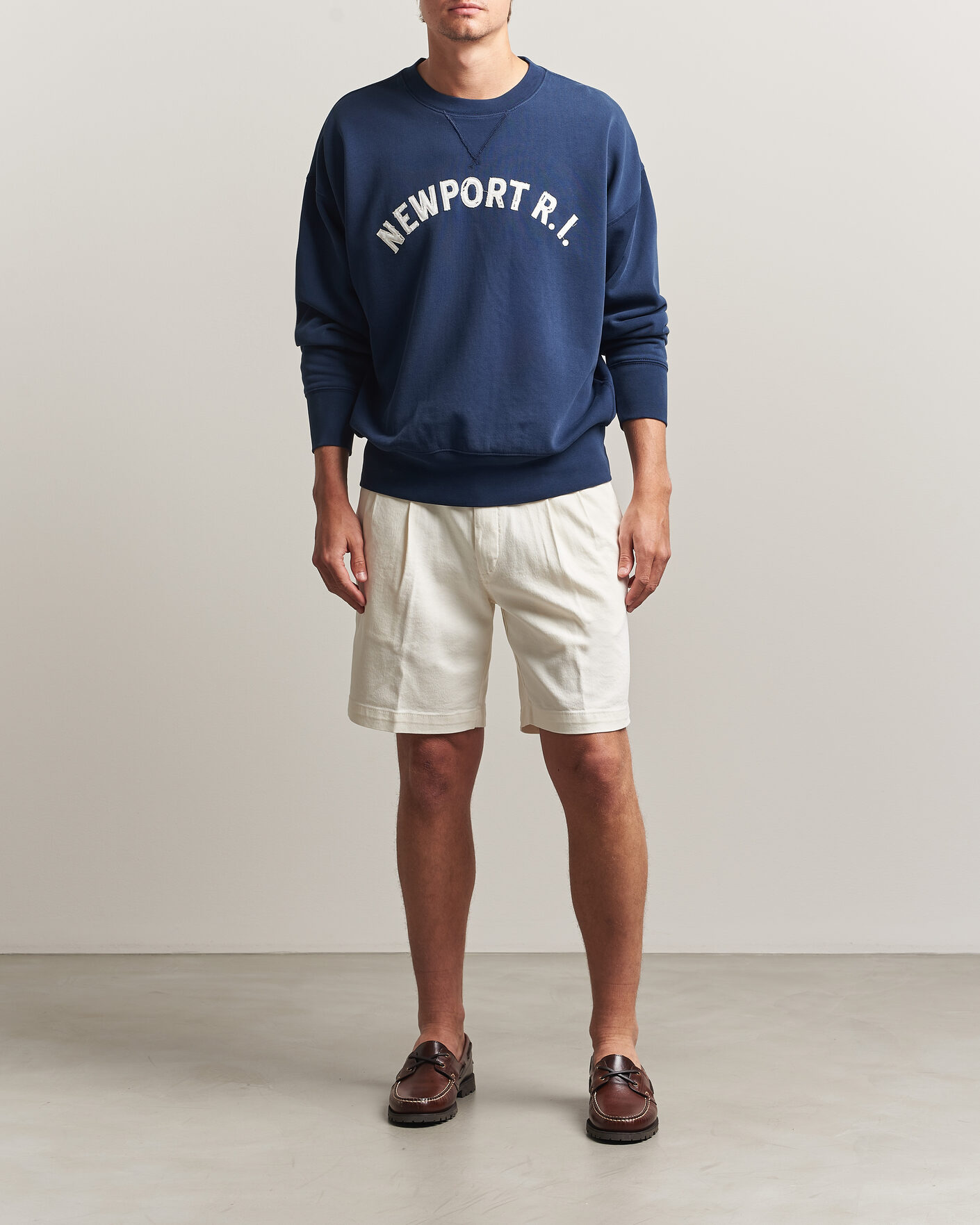 Herr | Tröjor | Polo Ralph Lauren | RL Printed Sweatshirt Newport Navy