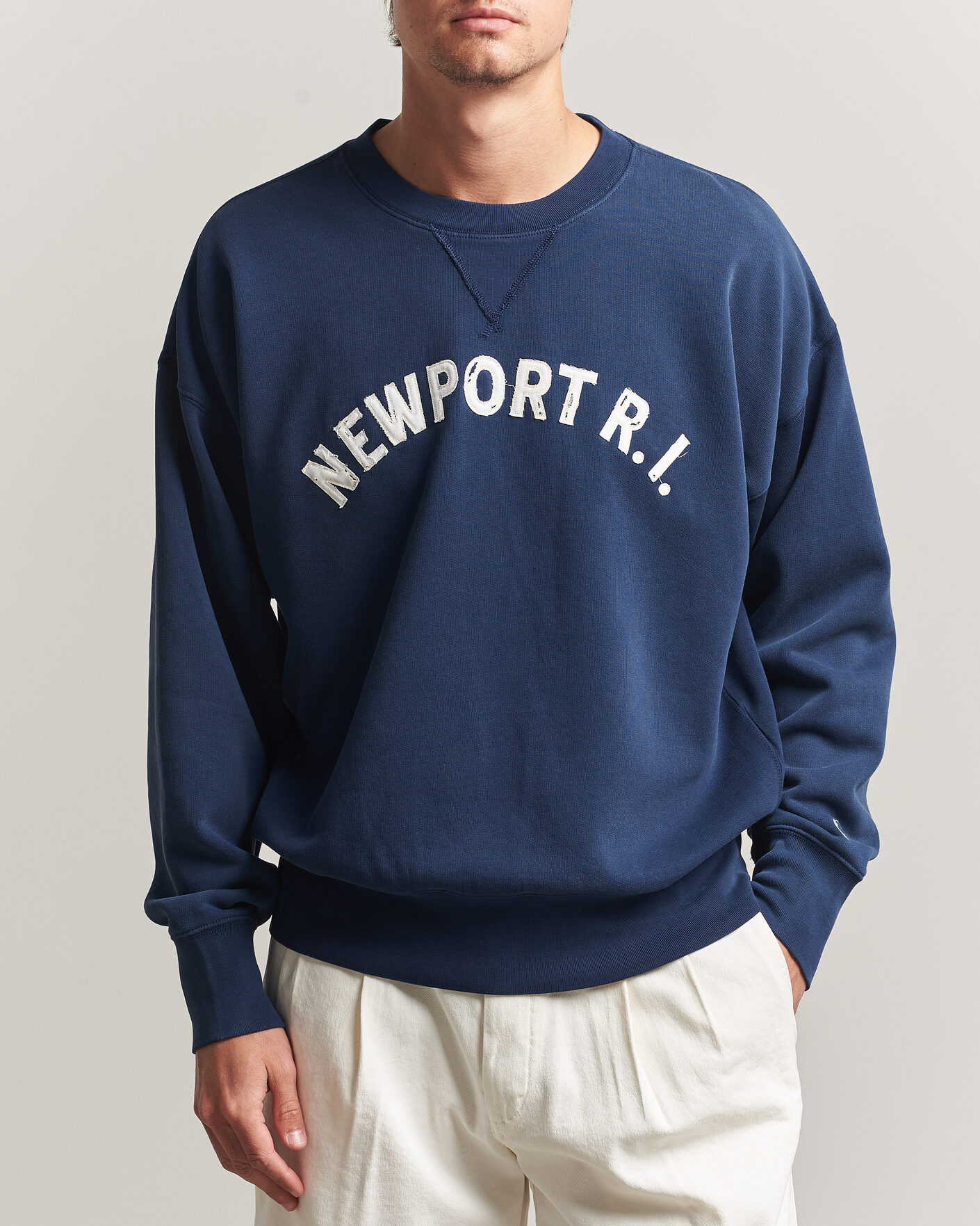 Herr | Tröjor | Polo Ralph Lauren | RL Printed Sweatshirt Newport Navy