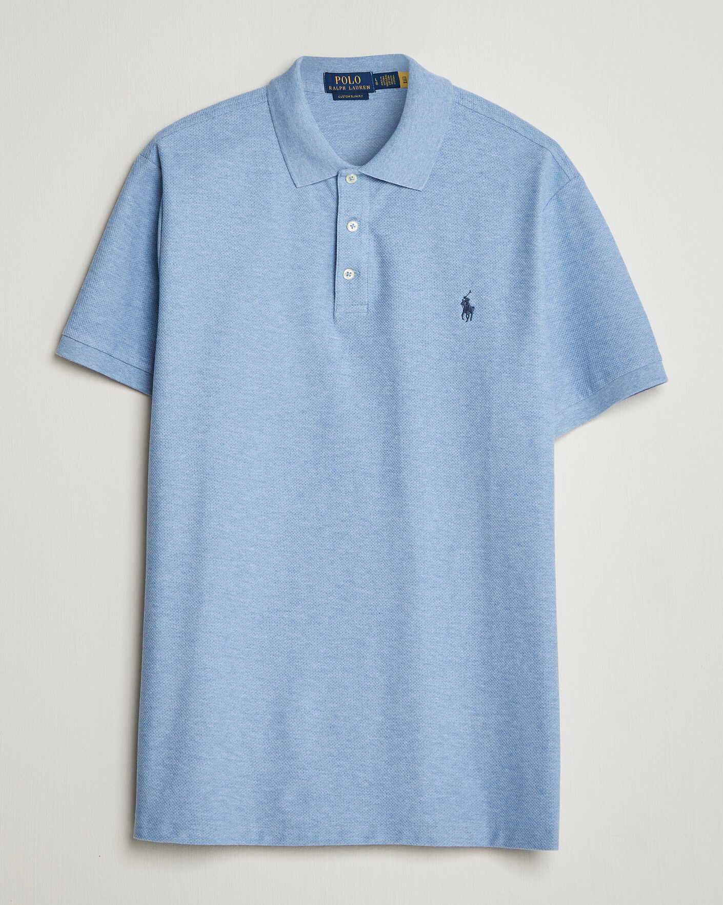 Herr | Pikéer | Polo Ralph Lauren | Honeycomb Texture Polo Isle Heather