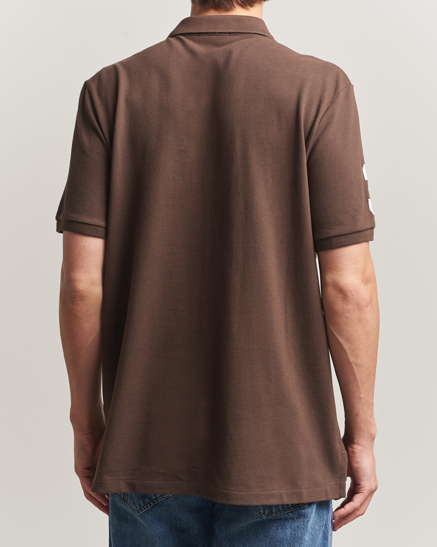 Herr | Pikéer | Polo Ralph Lauren | Classic Fit Team Polo Nutmeg Brown