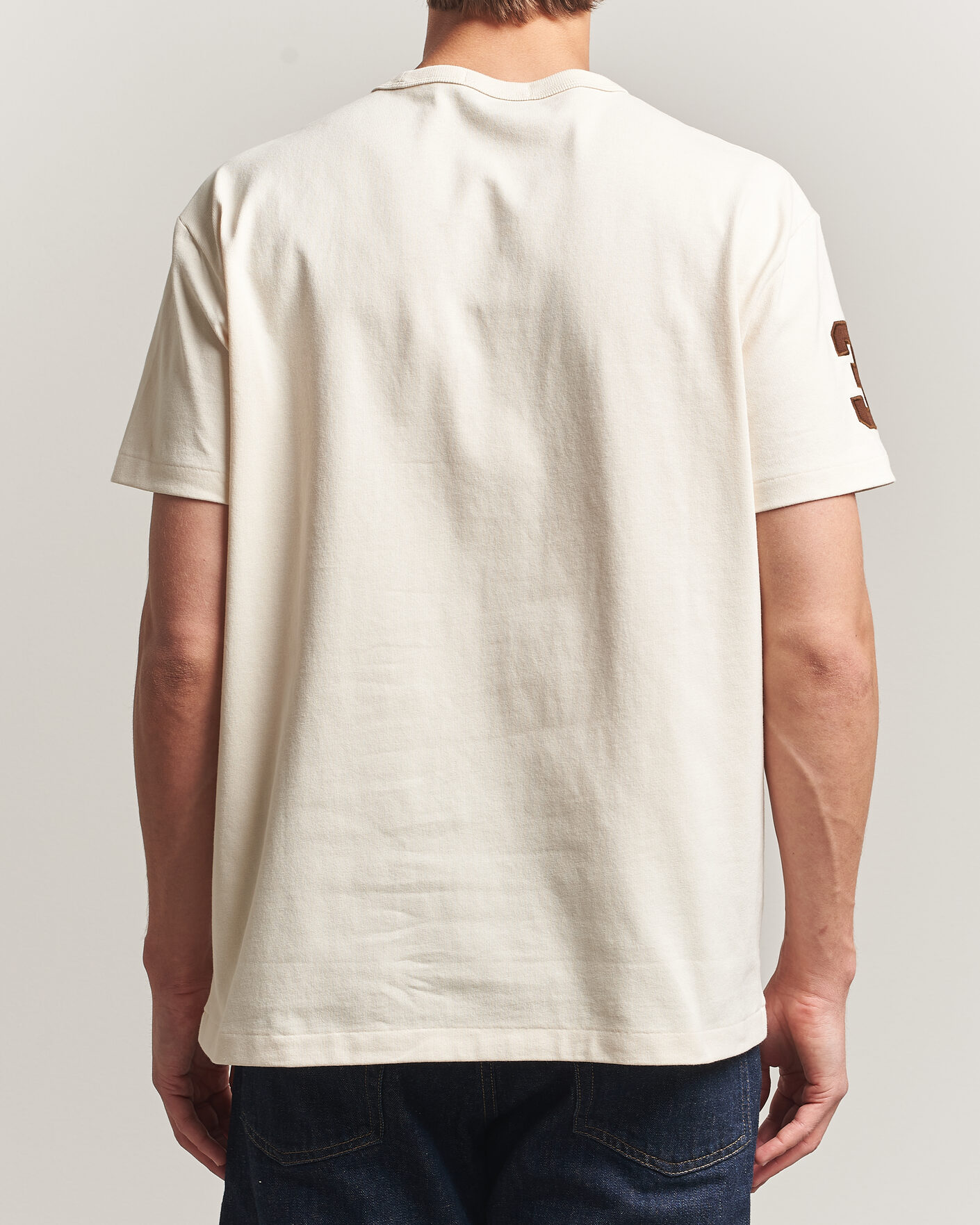 Herr | T-Shirts | Polo Ralph Lauren | Classic Fit Team T-shirt Guide Cream