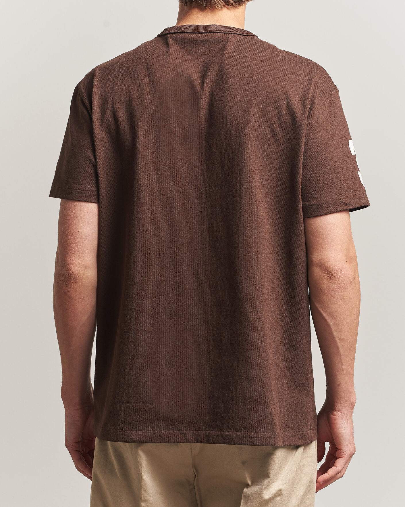 Herr | T-Shirts | Polo Ralph Lauren | Classic Fit Team T-shirt Nutmeg Brown