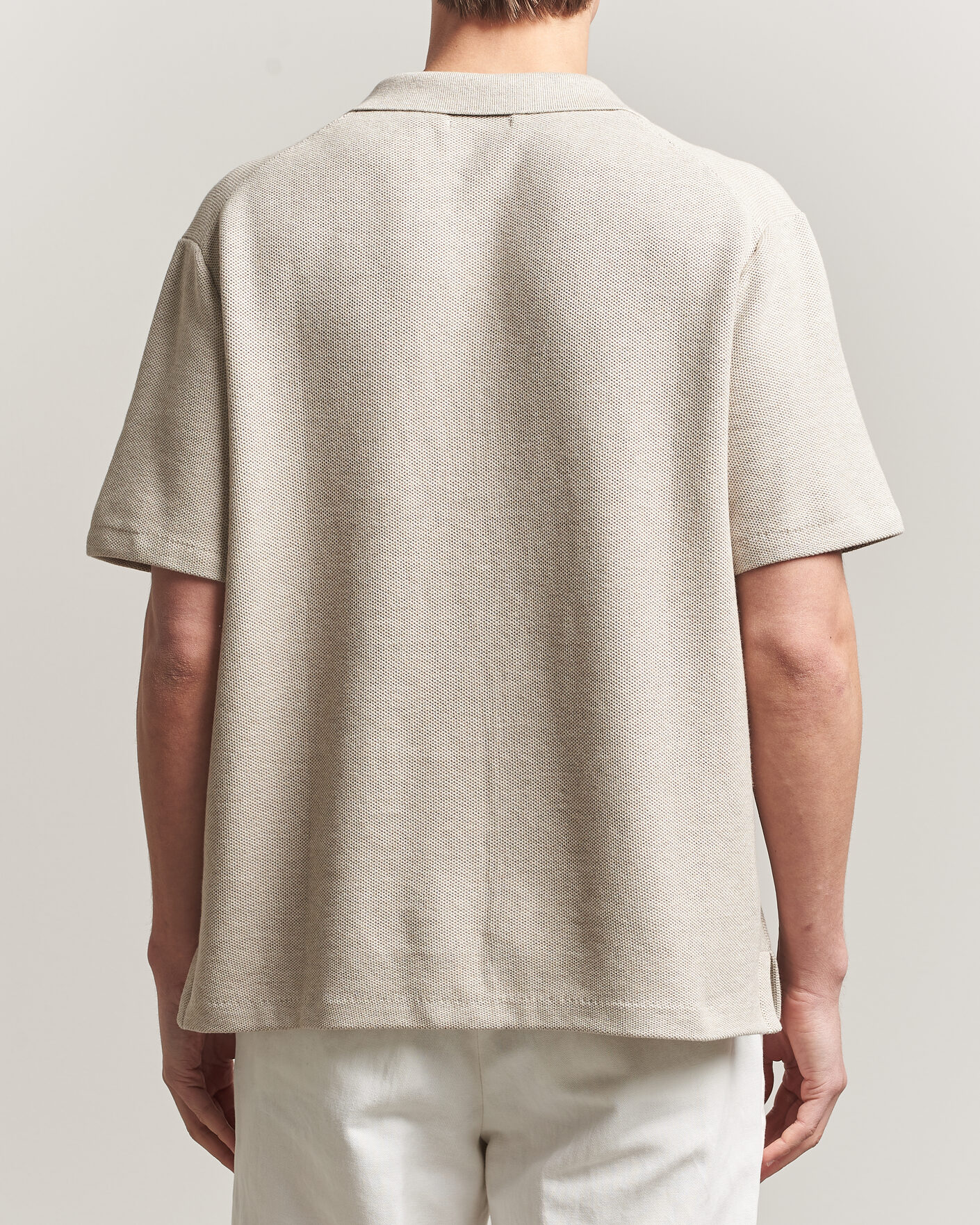 Herr | Skjortor | Polo Ralph Lauren | Textured Camp Collar Cardigan Light Walnut Brown