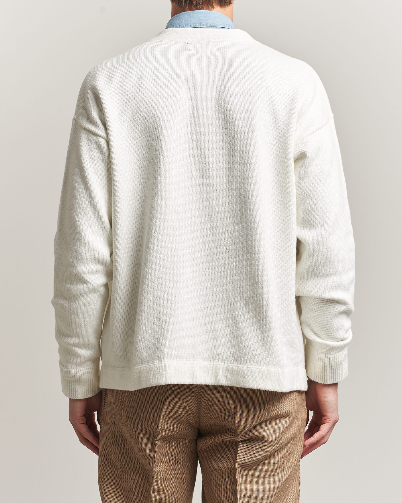 Herr | Tröjor | Polo Ralph Lauren | P Cardigan Cream Combo