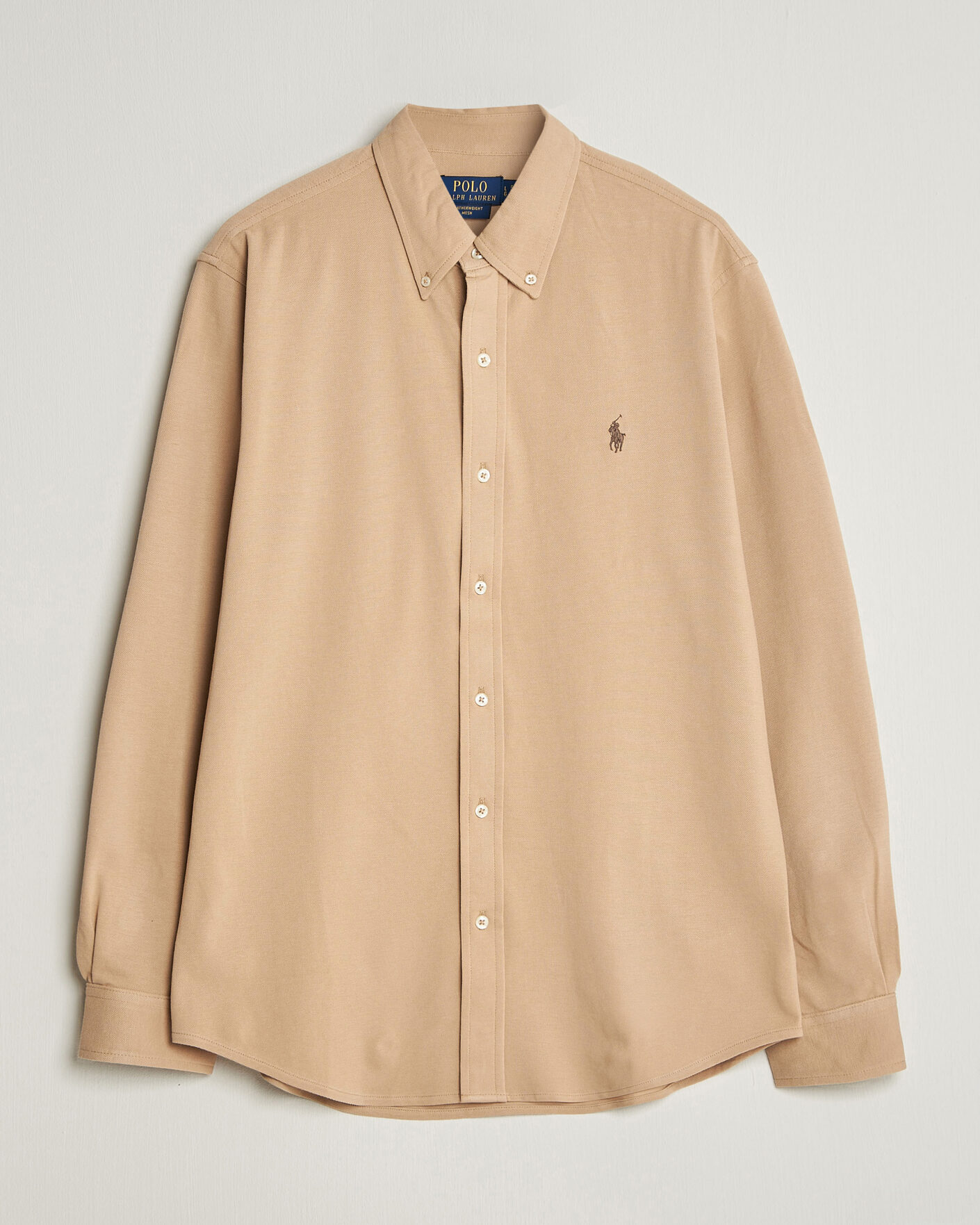 Herr | Skjortor | Polo Ralph Lauren | Featherweight Mesh Shirt Vintage Khaki