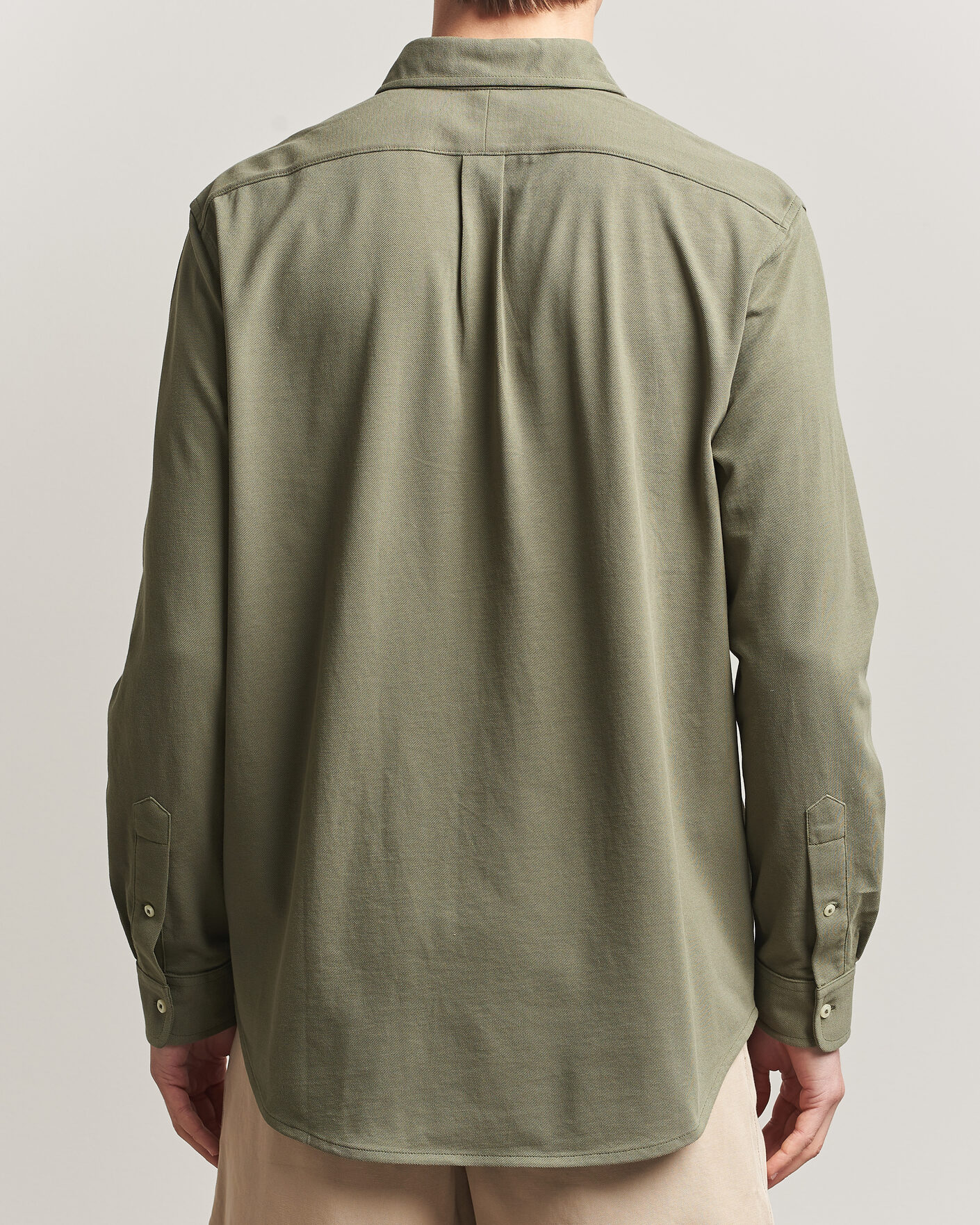Herr | Skjortor | Polo Ralph Lauren | Featherweight Mesh Shirt Cruise Olive