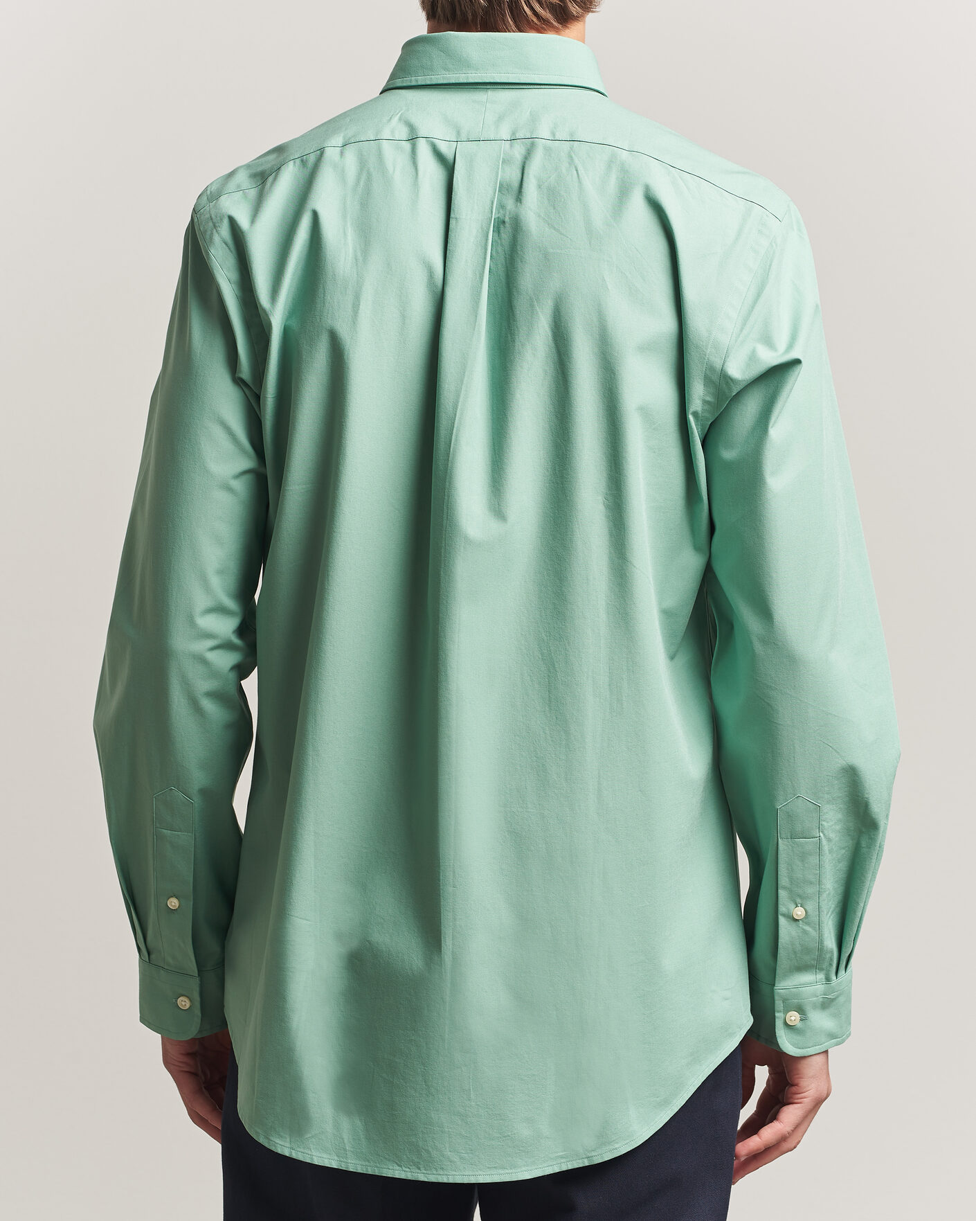 Herr | Skjortor | Polo Ralph Lauren | Custom Fit Poplin Shirt Faded Mint