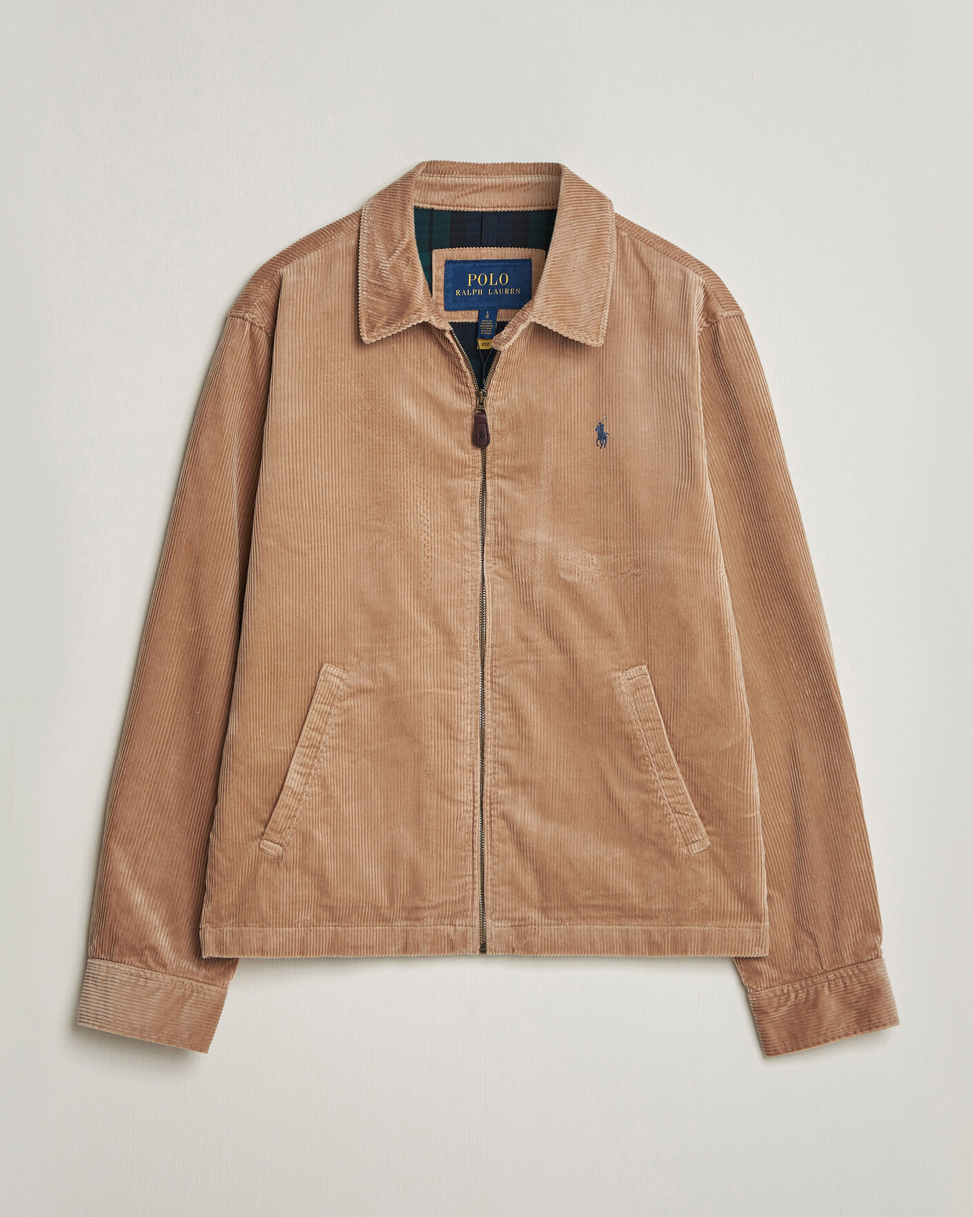 Herr | Jackor | Polo Ralph Lauren | Wale Corduroy Windbreaker Vintage Khaki