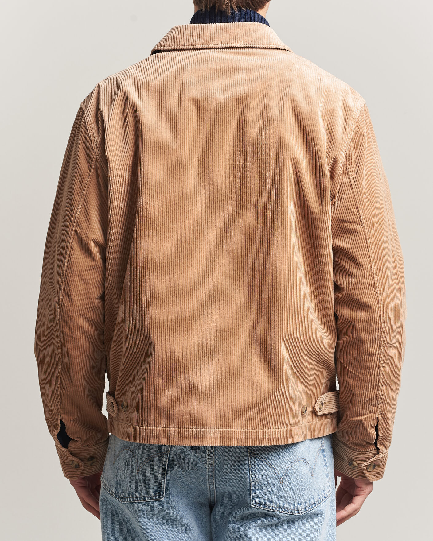Herr | Jackor | Polo Ralph Lauren | Wale Corduroy Windbreaker Vintage Khaki