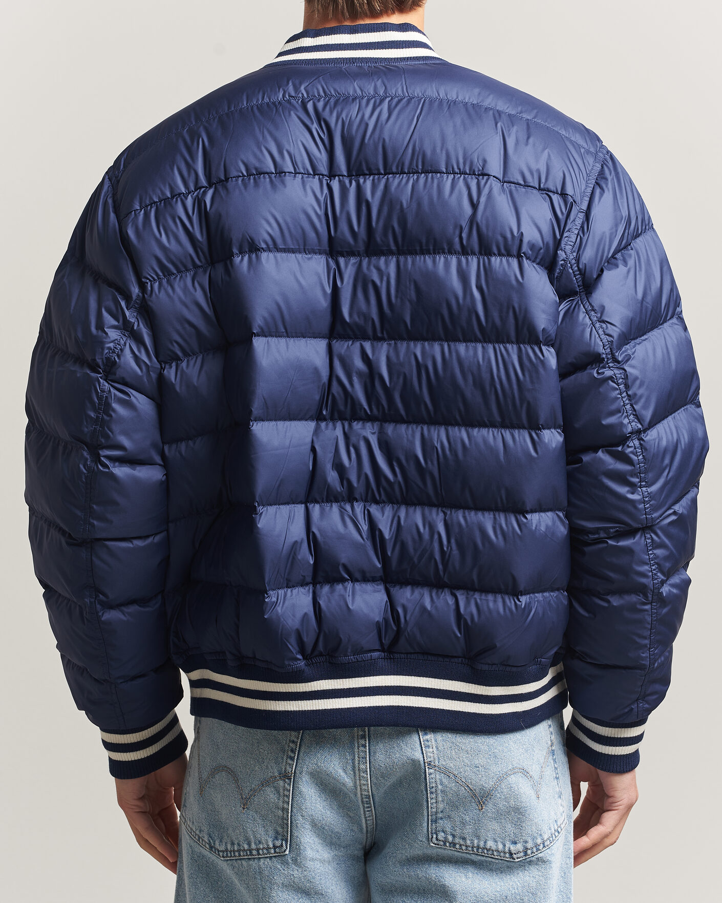 Herr | Jackor | Polo Ralph Lauren | Quilted Letterman Jacket Newport Navy
