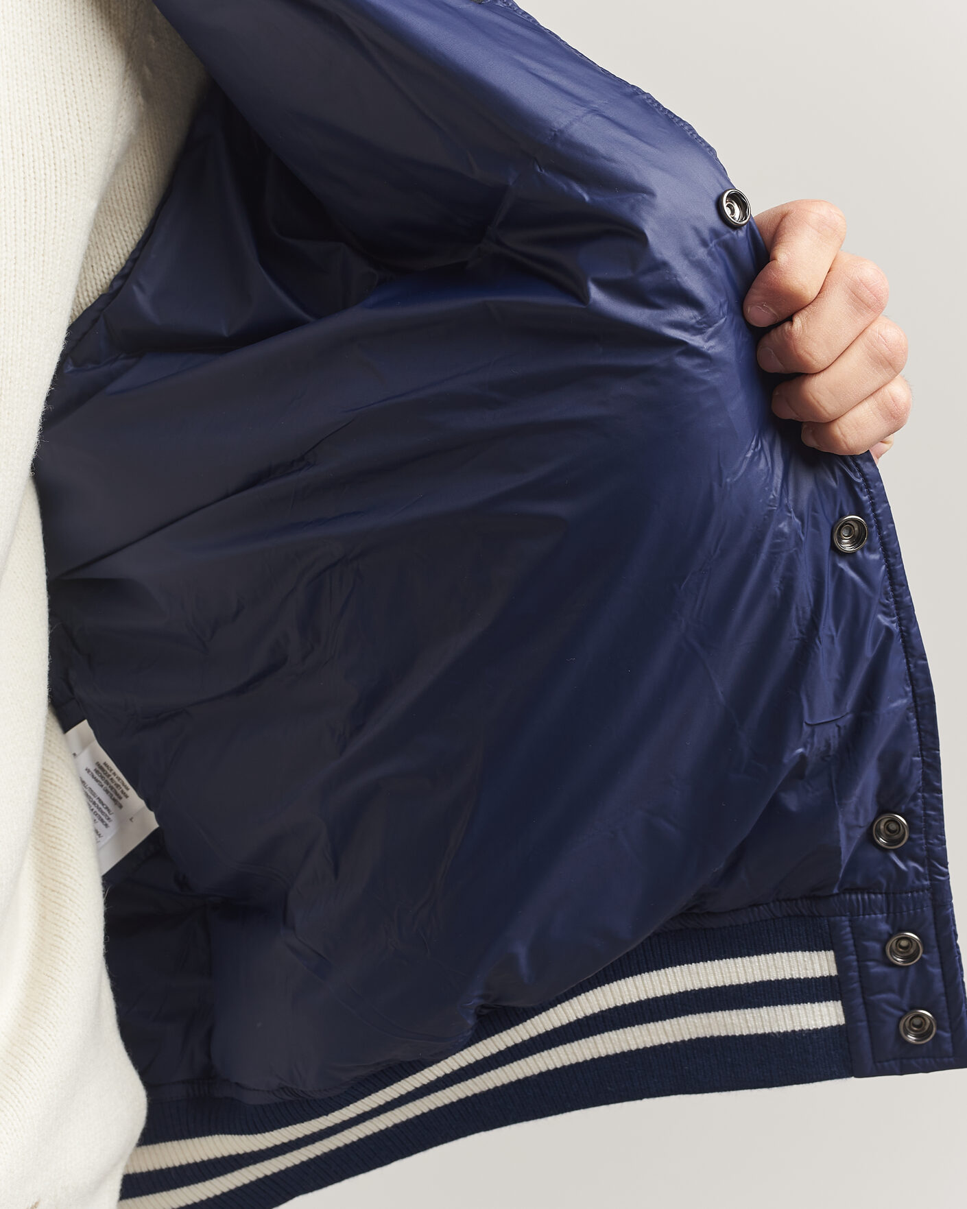 Herr | Jackor | Polo Ralph Lauren | Quilted Letterman Jacket Newport Navy