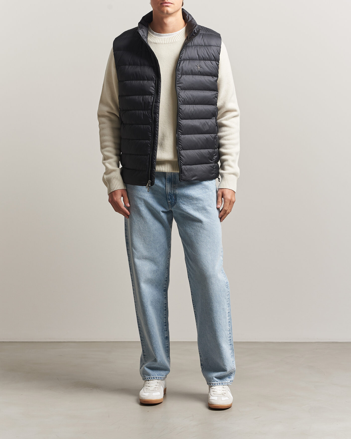 Herr | Västar | Polo Ralph Lauren | Quilted Matt Vest Polo Black