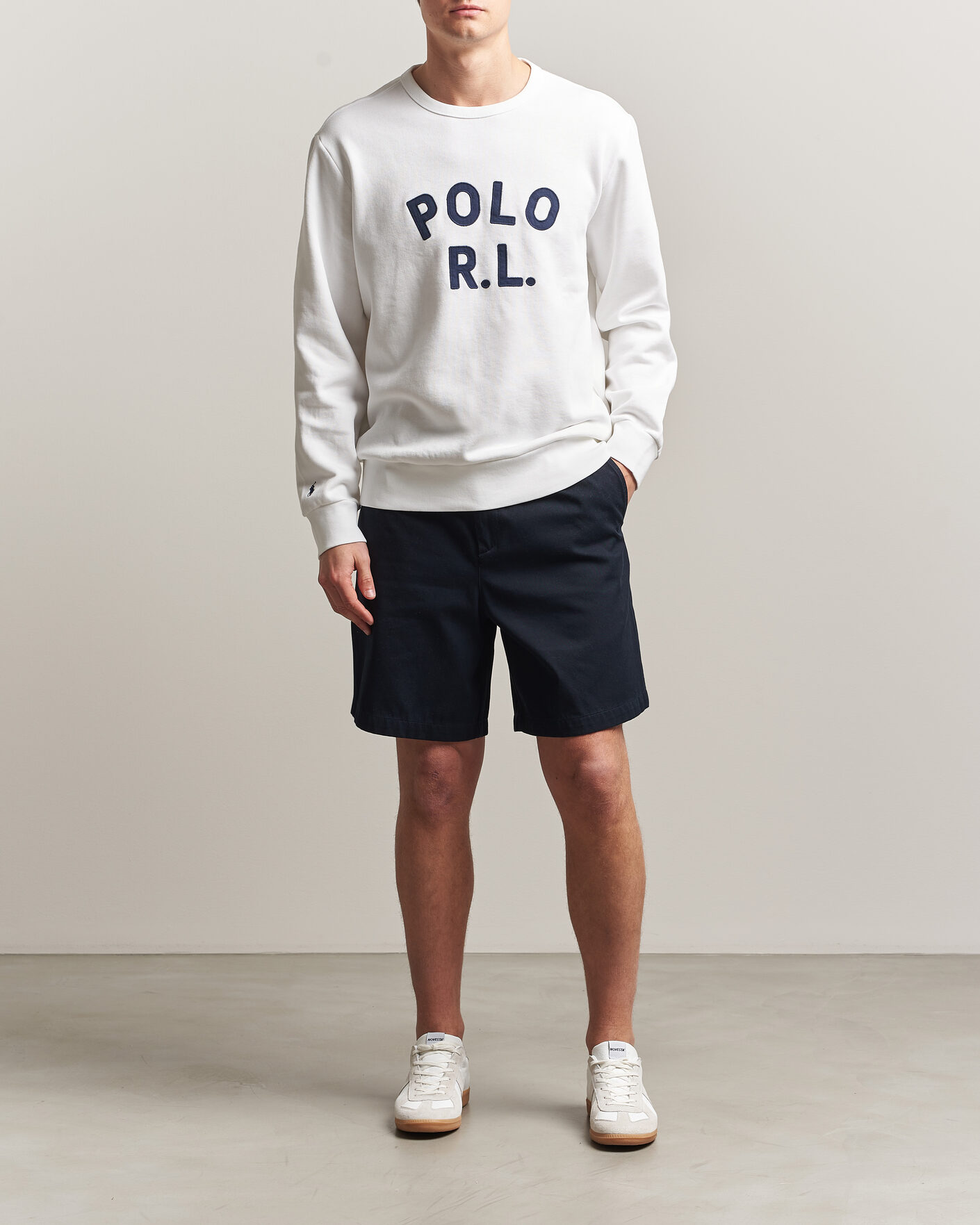 Herr | Tröjor | Polo Ralph Lauren | Polo RL Sweatshirt White