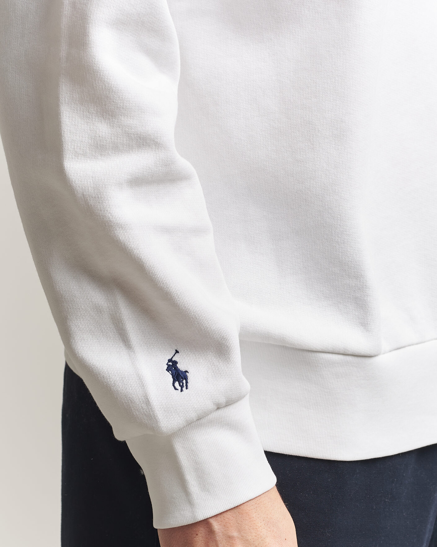 Herr | Tröjor | Polo Ralph Lauren | Polo RL Sweatshirt White
