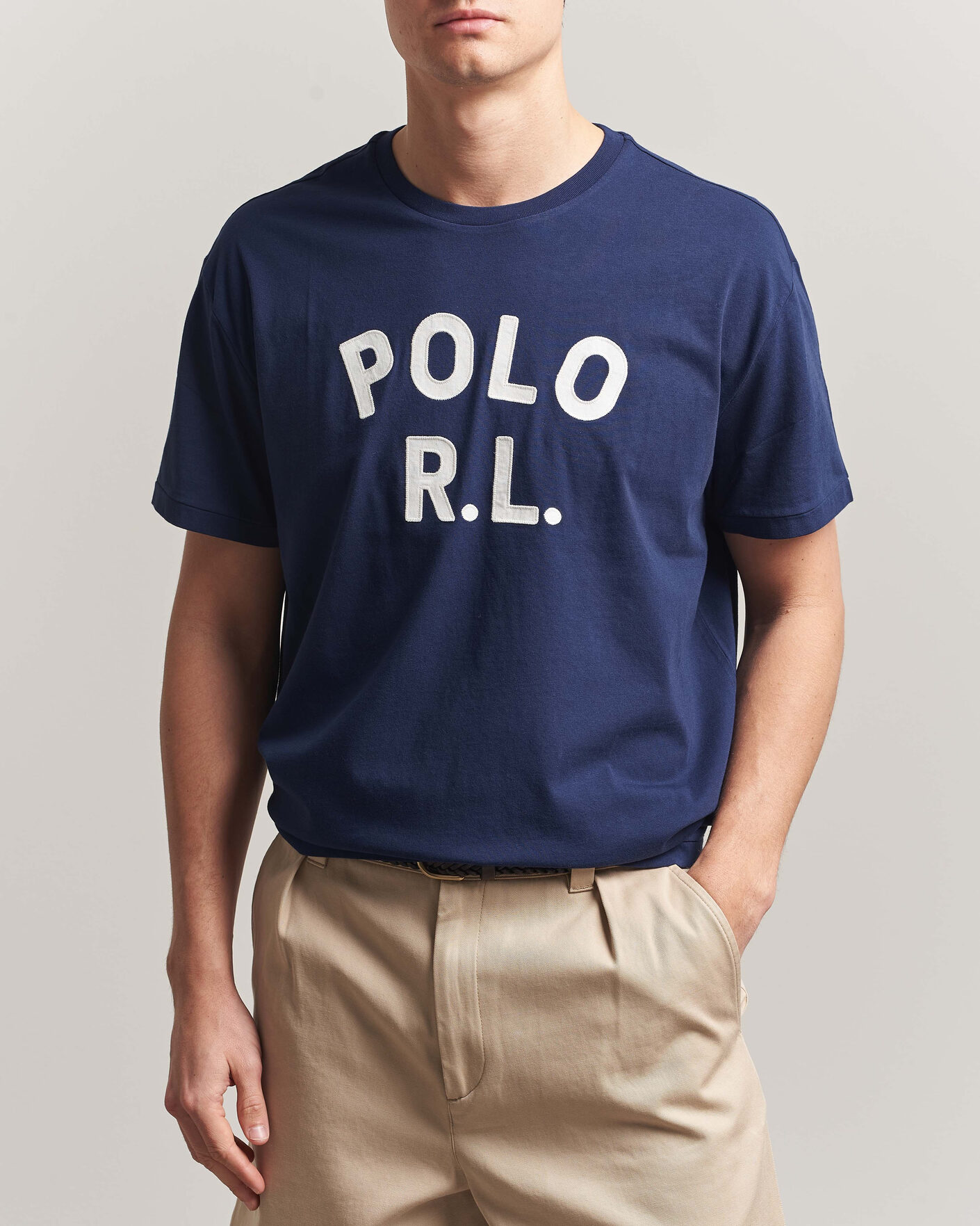 Herr | T-Shirts | Polo Ralph Lauren | Polo RL Tee Newport Navy