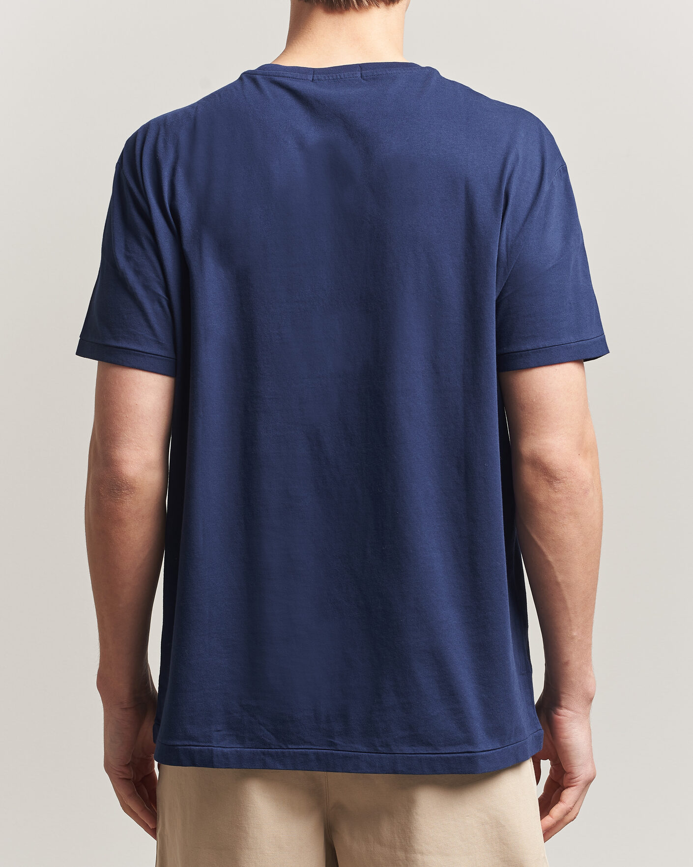 Herr | T-Shirts | Polo Ralph Lauren | Polo RL Tee Newport Navy