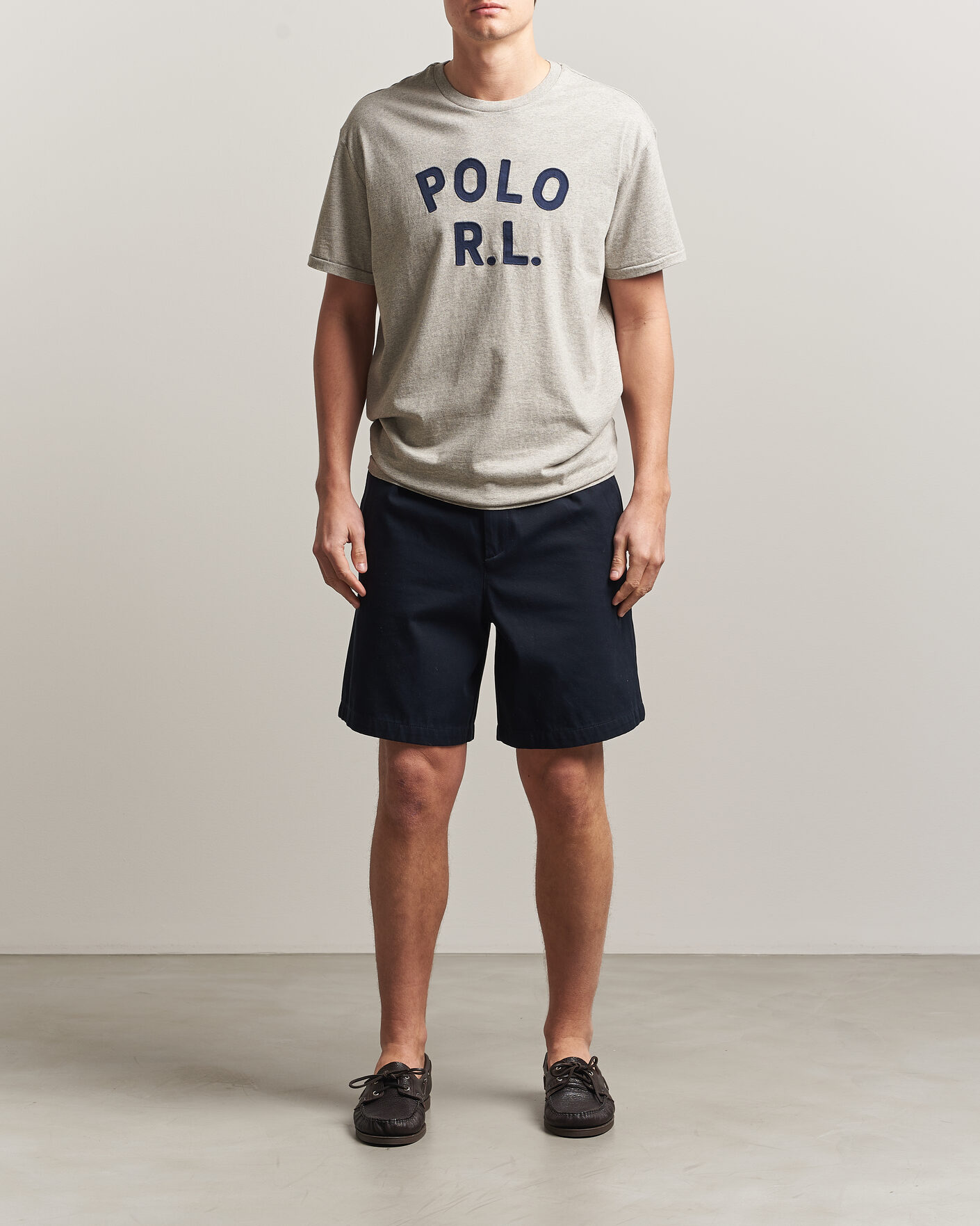 Herr | T-Shirts | Polo Ralph Lauren | Polo RL Tee Dark Sport Heather
