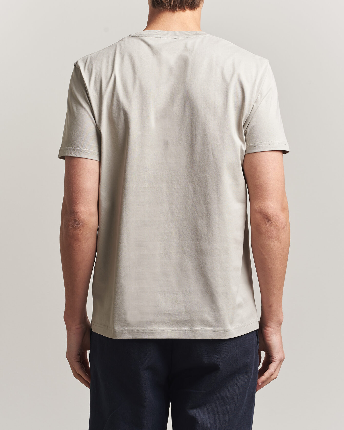 Herr | T-Shirts | Sunspel | Riviera Midweight T-Shirt Ash