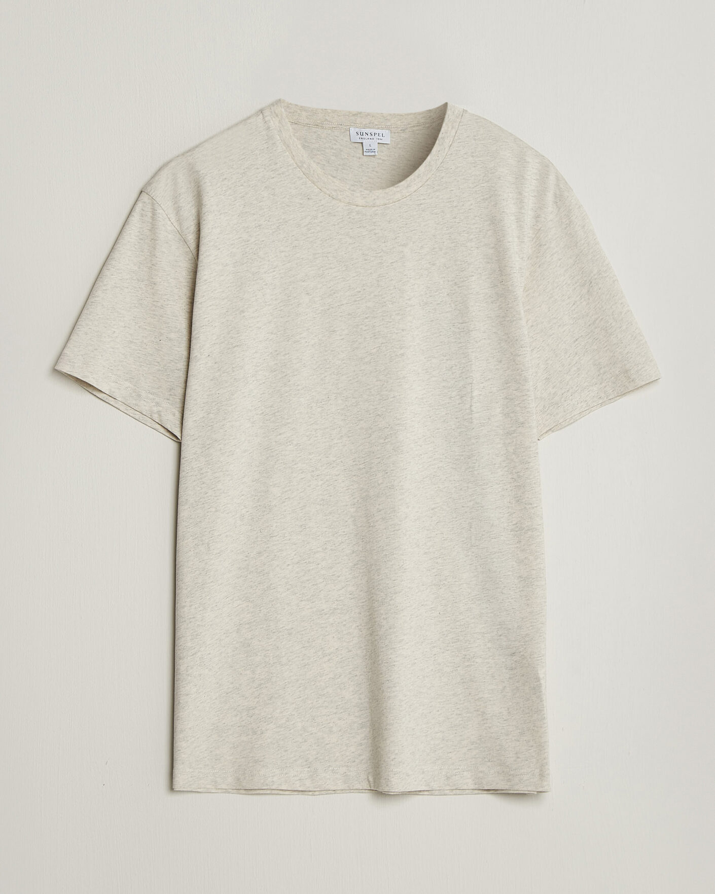 Herr | T-Shirts | Sunspel | Riviera Midweight T-Shirt Archive White