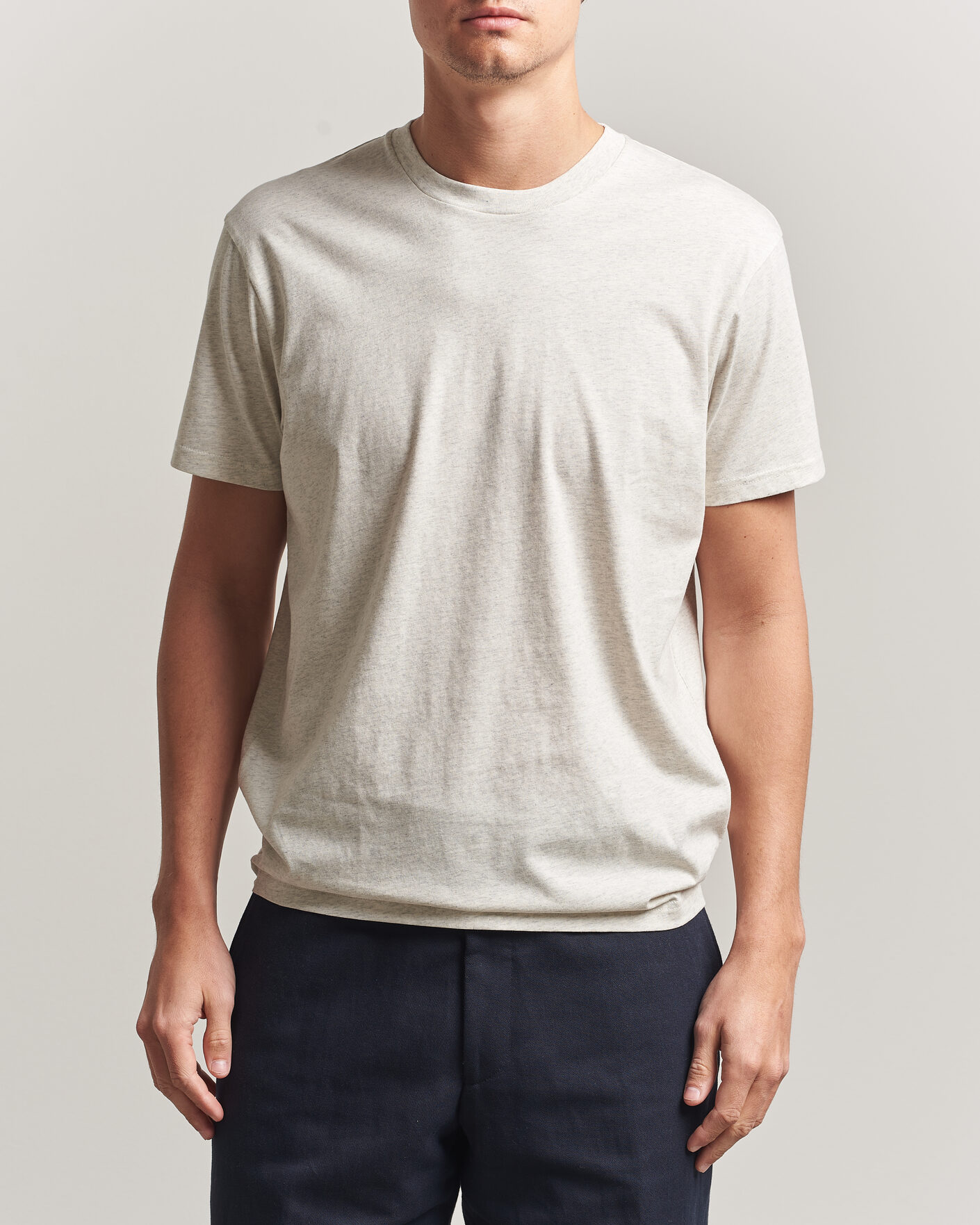 Herr | T-Shirts | Sunspel | Riviera Midweight T-Shirt Archive White