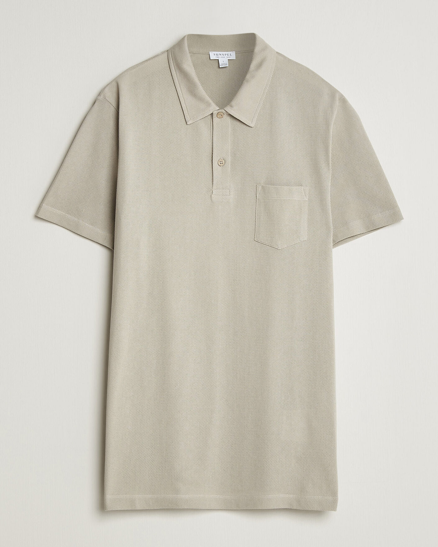 Herr | Pikéer | Sunspel | Riviera Polo Shirt Ash