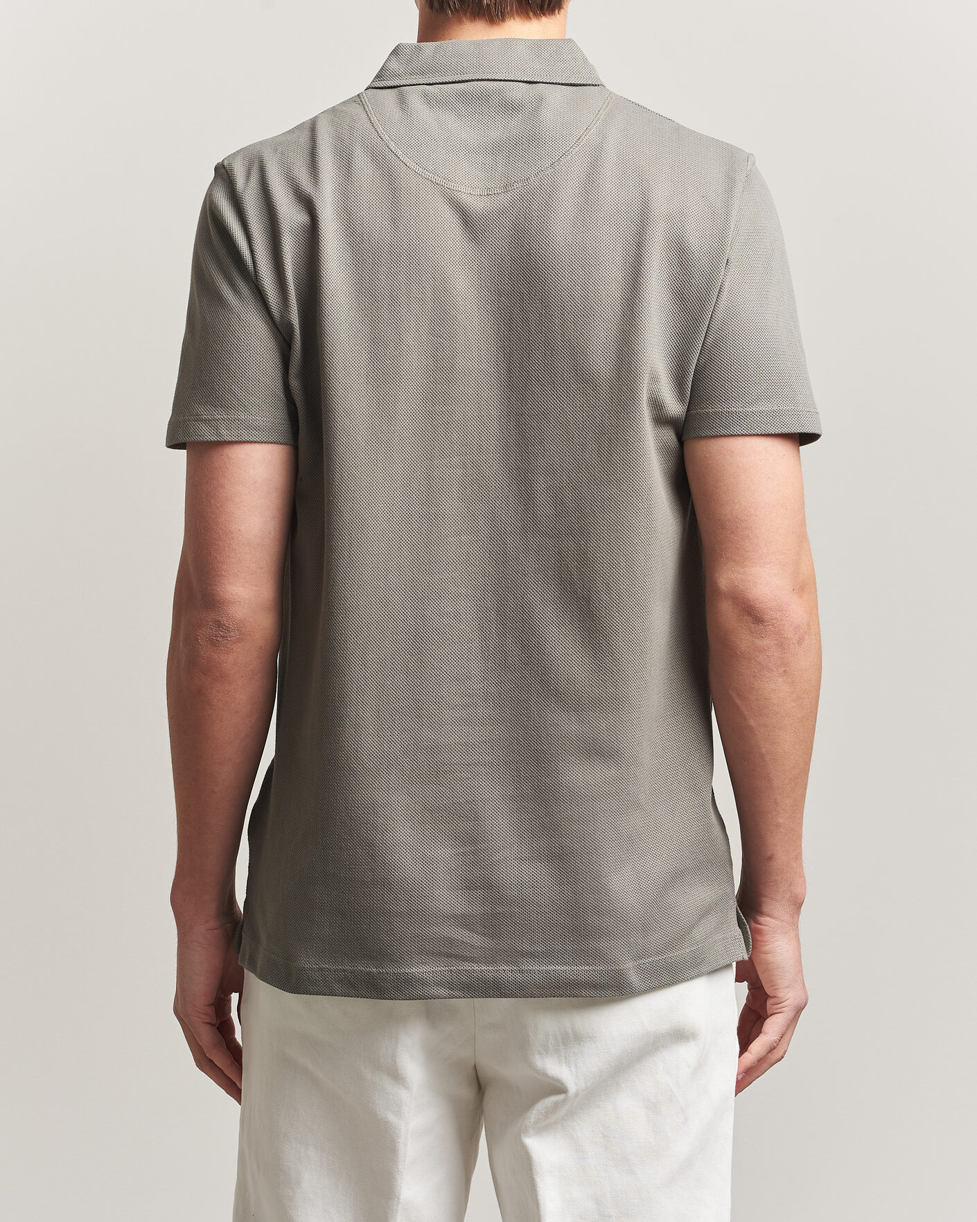 Herr | Pikéer | Sunspel | Riviera Polo Shirt Fossil Grey