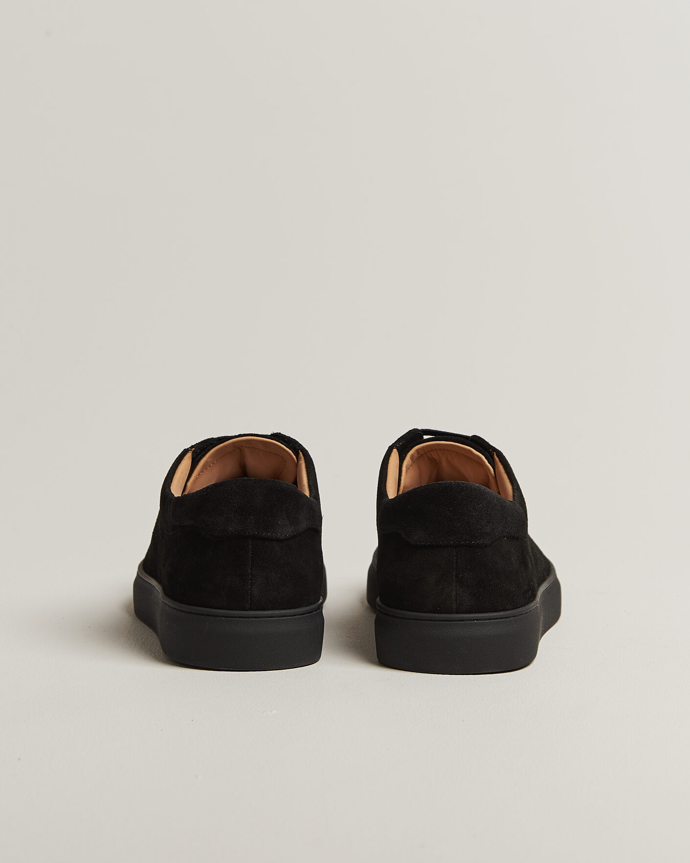 Herr | Sneakers | Myrqvist | Oaxen Monochrome III Sneakers Black Suede