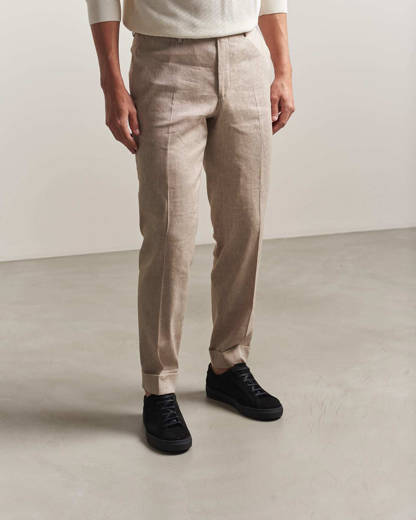 Herr | Sneakers | Myrqvist | Oaxen Monochrome III Sneakers Black Suede