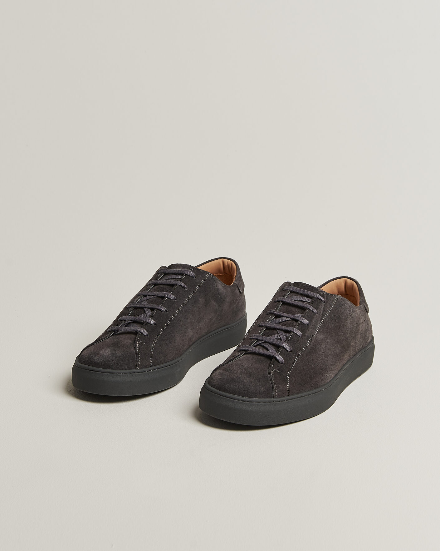 Herr | Sneakers | Myrqvist | Oaxen Monochrome III Sneakers Dark Grey Suede