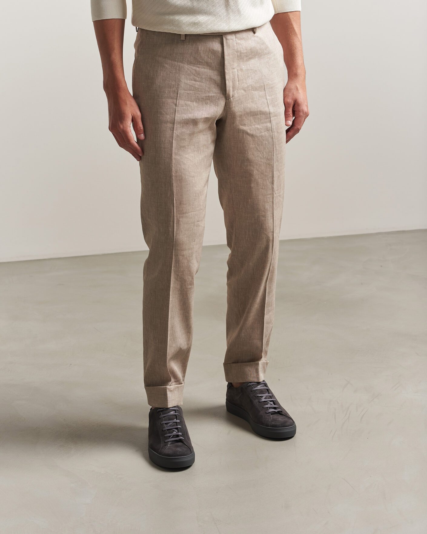 Herr | Sneakers | Myrqvist | Oaxen Monochrome III Sneakers Dark Grey Suede