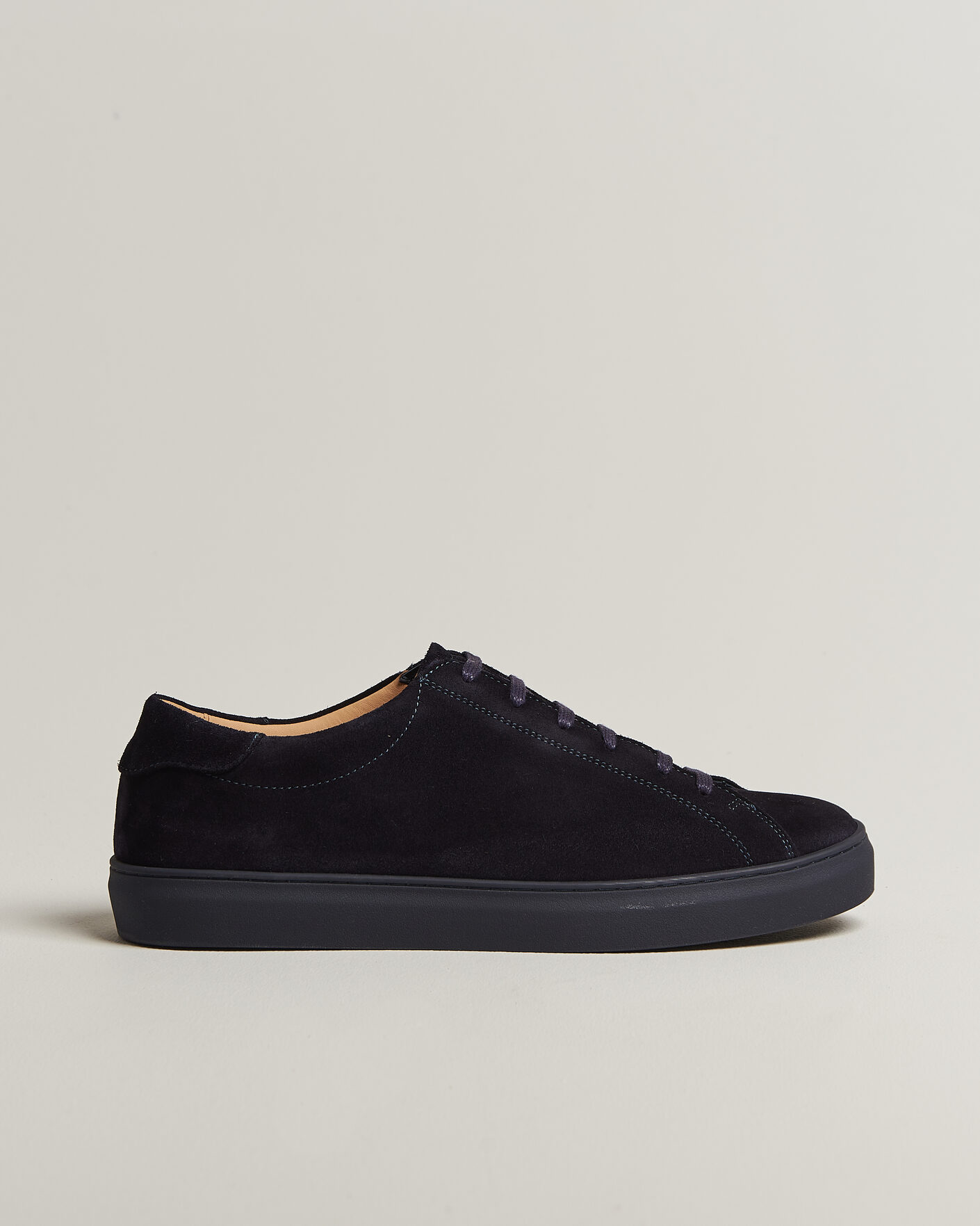 Herr | Sneakers | Myrqvist | Oaxen Monochrome III Sneakers Navy Suede