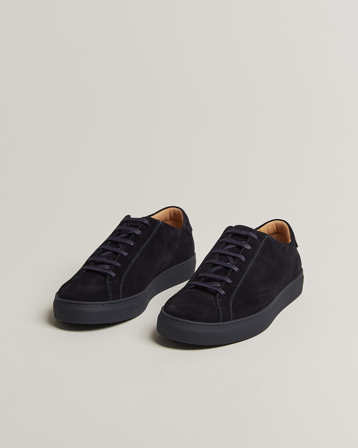 Herr | Sneakers | Myrqvist | Oaxen Monochrome III Sneakers Navy Suede