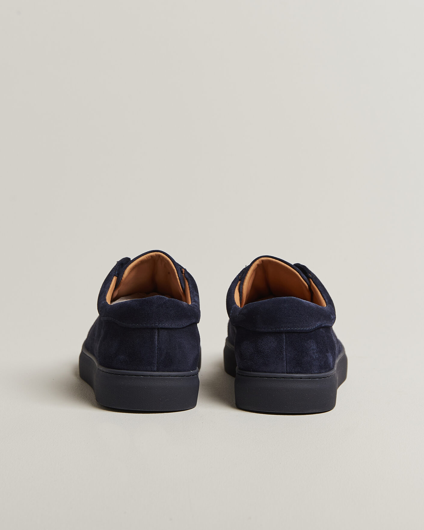 Herr | Sneakers | Myrqvist | Alnö Monochrome II Sneakers Midnight Blue Suede