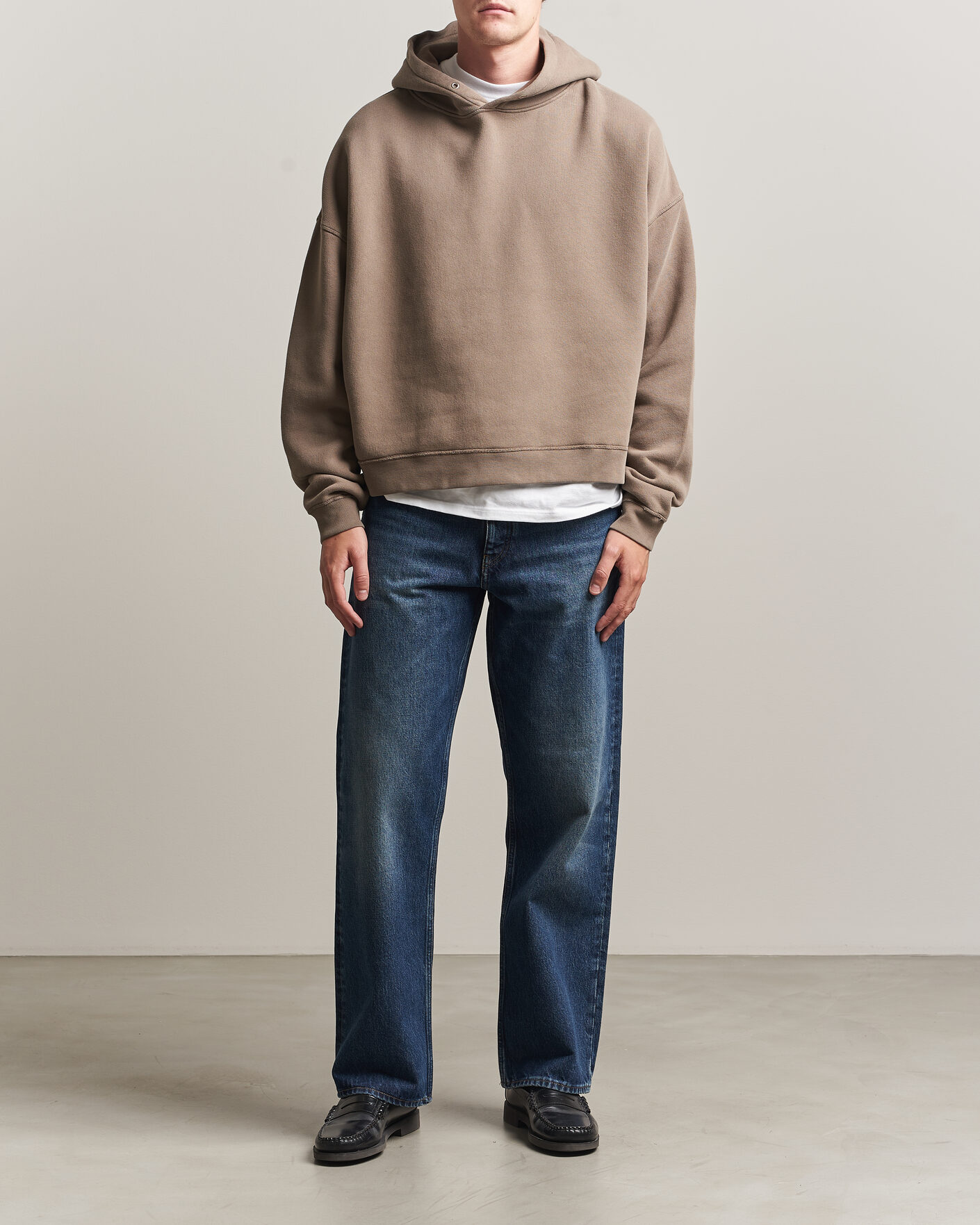 Herr | Tröjor | Sunflower | Hoodie Brown