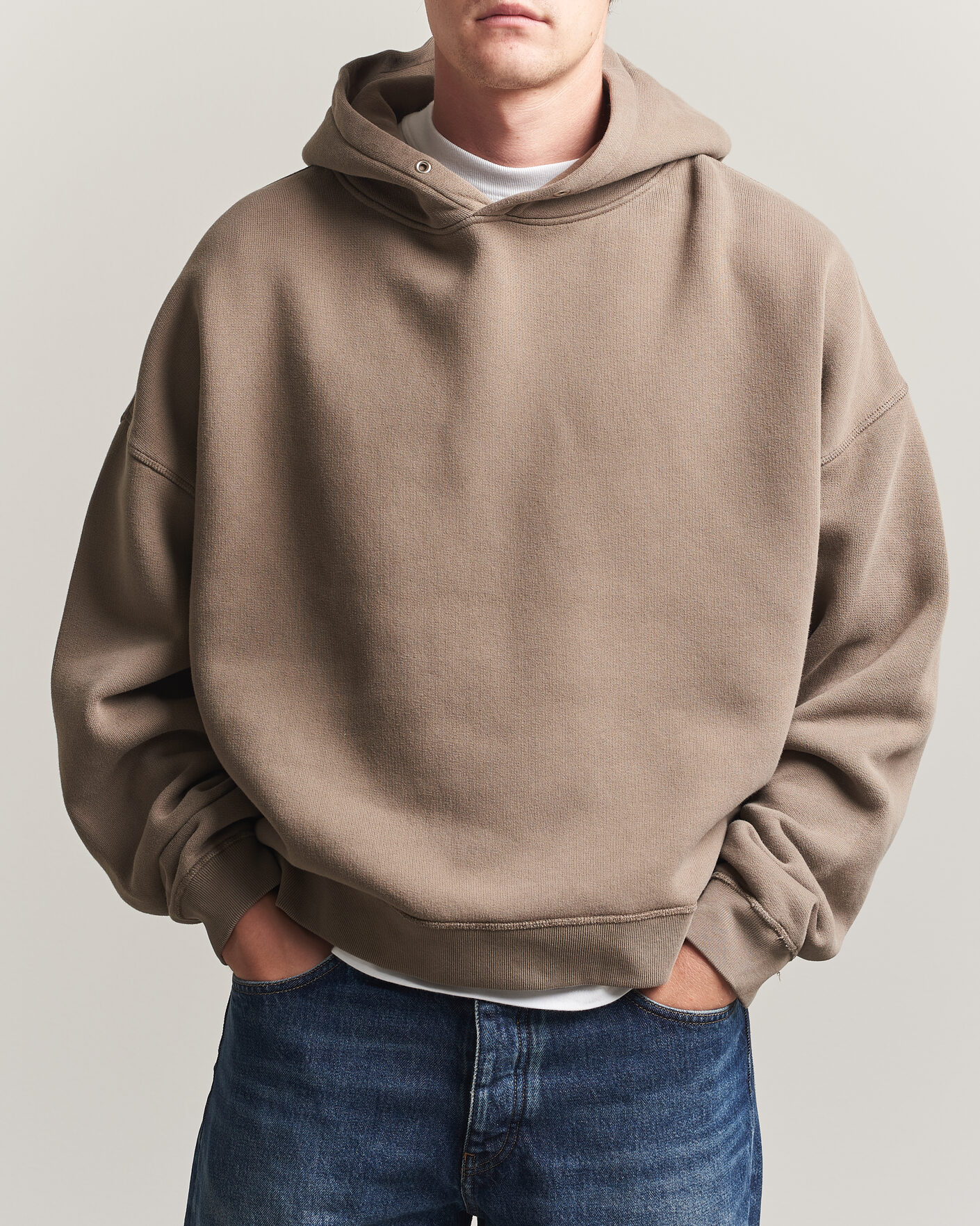 Herr | Tröjor | Sunflower | Hoodie Brown