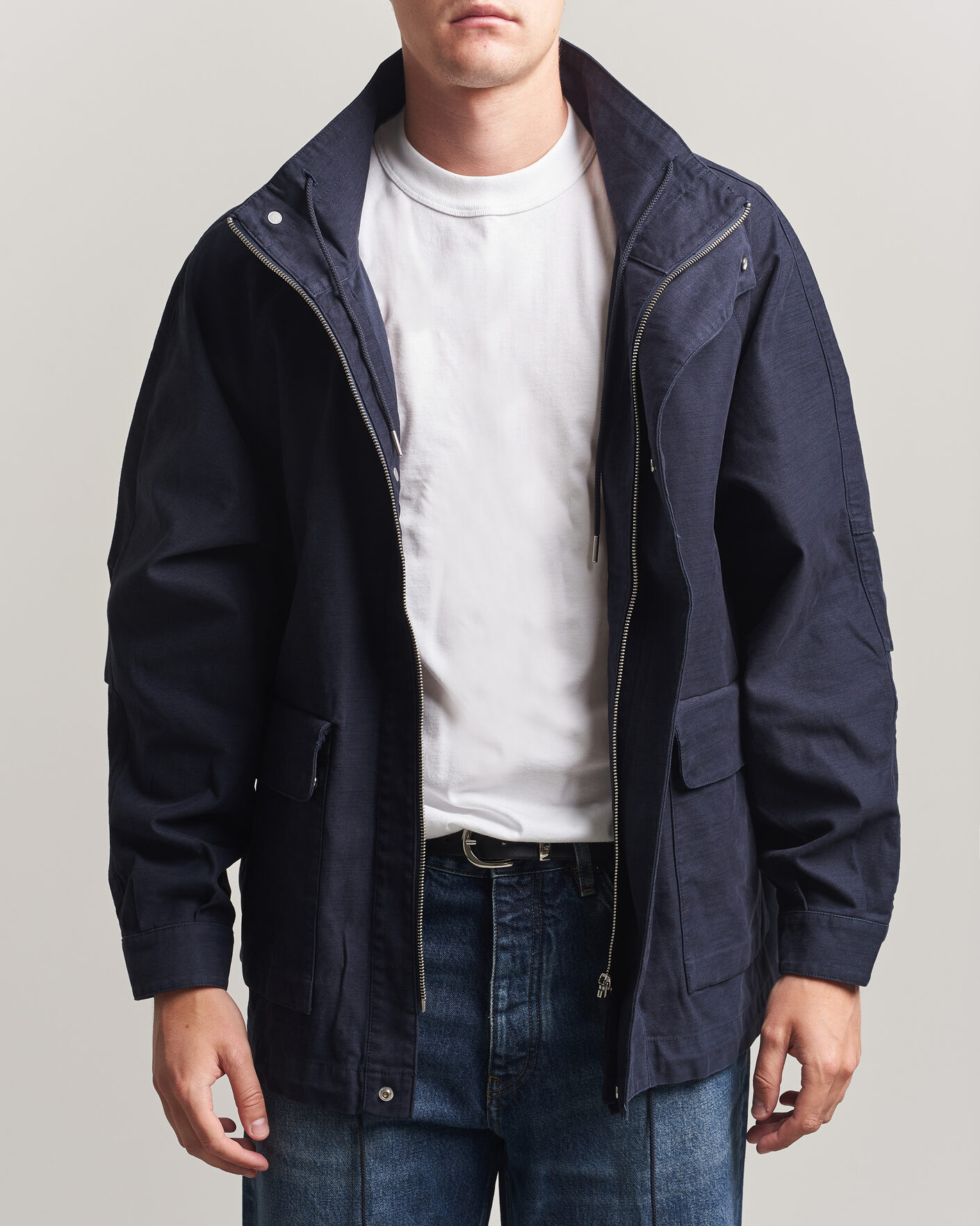 Herr | Jackor | Sunflower | Field Jacket Navy