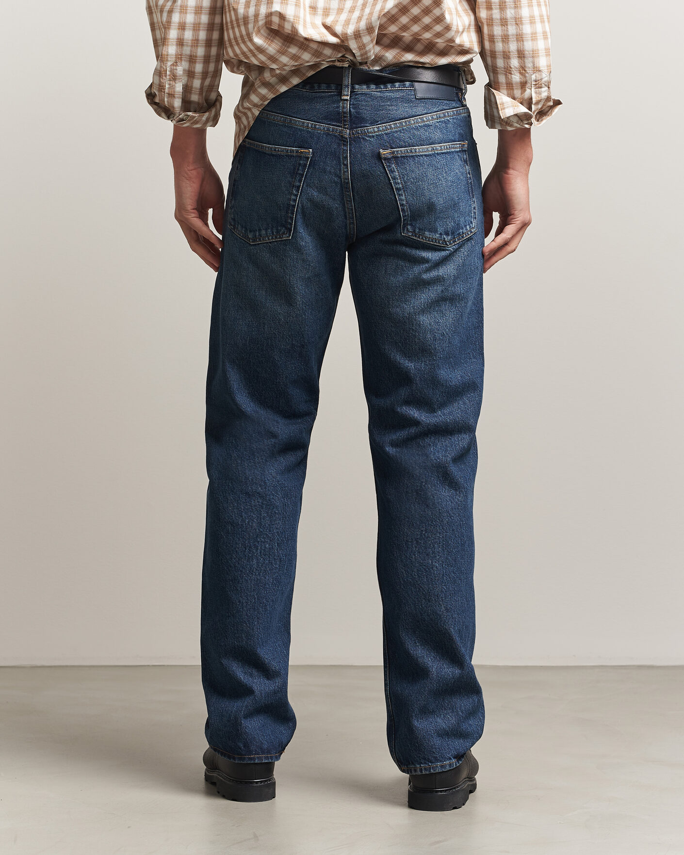 Herr | Byxor | Sunflower | New Standard Jeans Dark Blue Worn